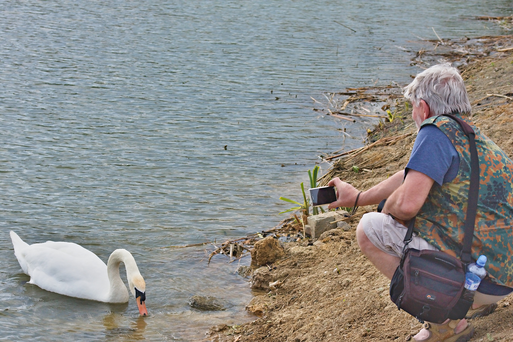 75.00 - 300.00 mm sample photo. Near a pond photography