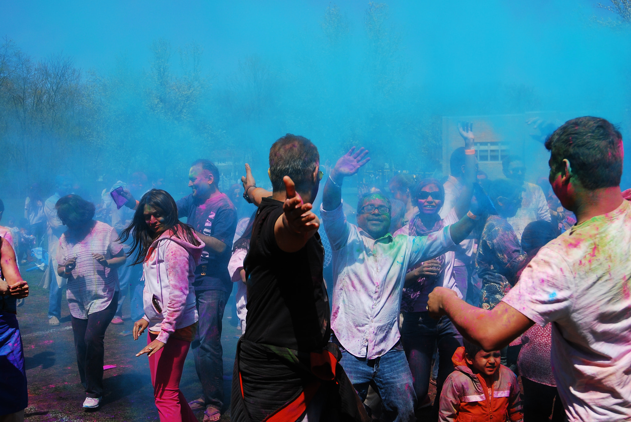 Nikon AF-S Nikkor 18-35mm F3.5-4.5G ED sample photo. Festival of colors photography