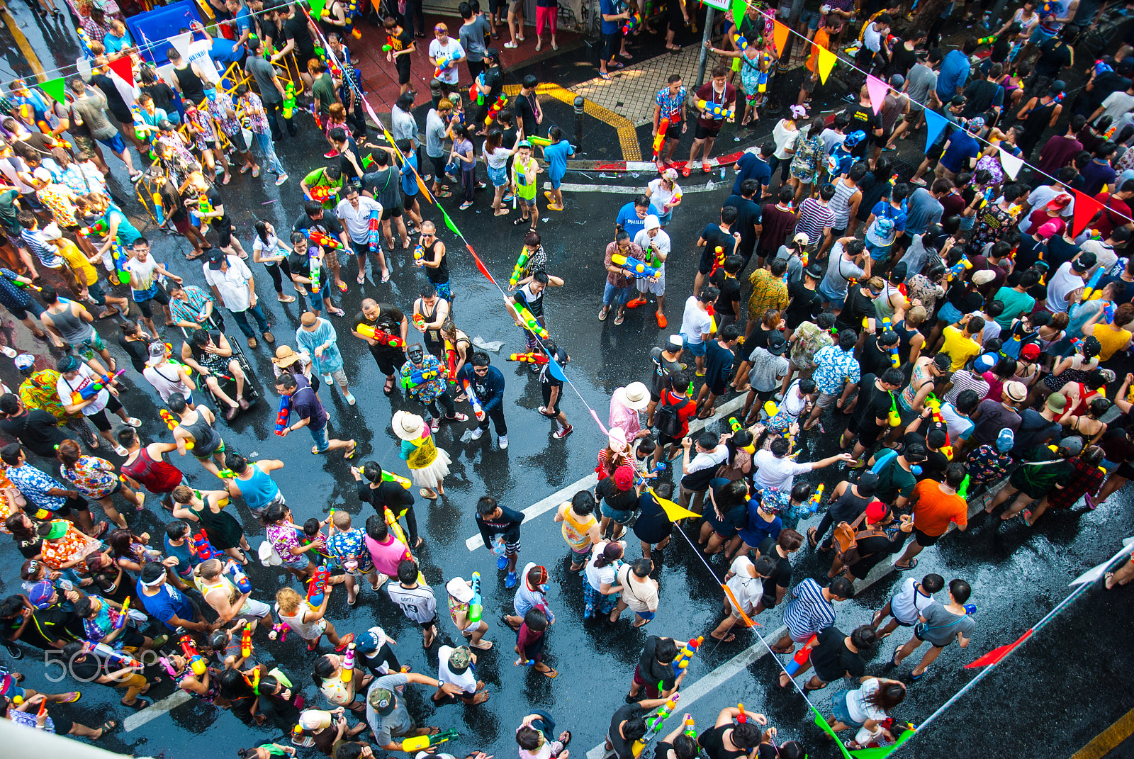 Nikon D60 sample photo. Songkran festival photography