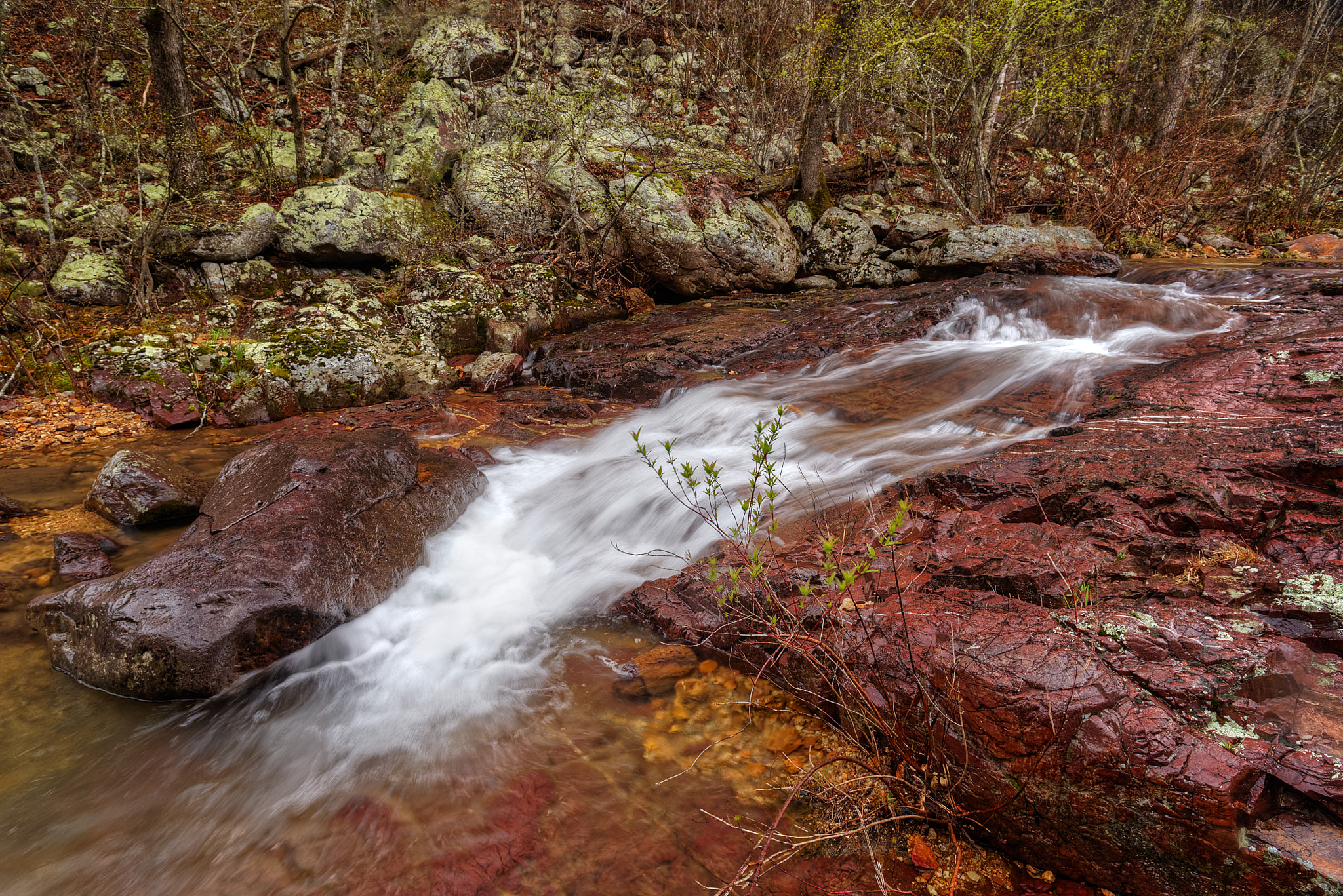 Nikon D600 + Nikon AF Nikkor 20mm F2.8D sample photo. Shut-in creek photography
