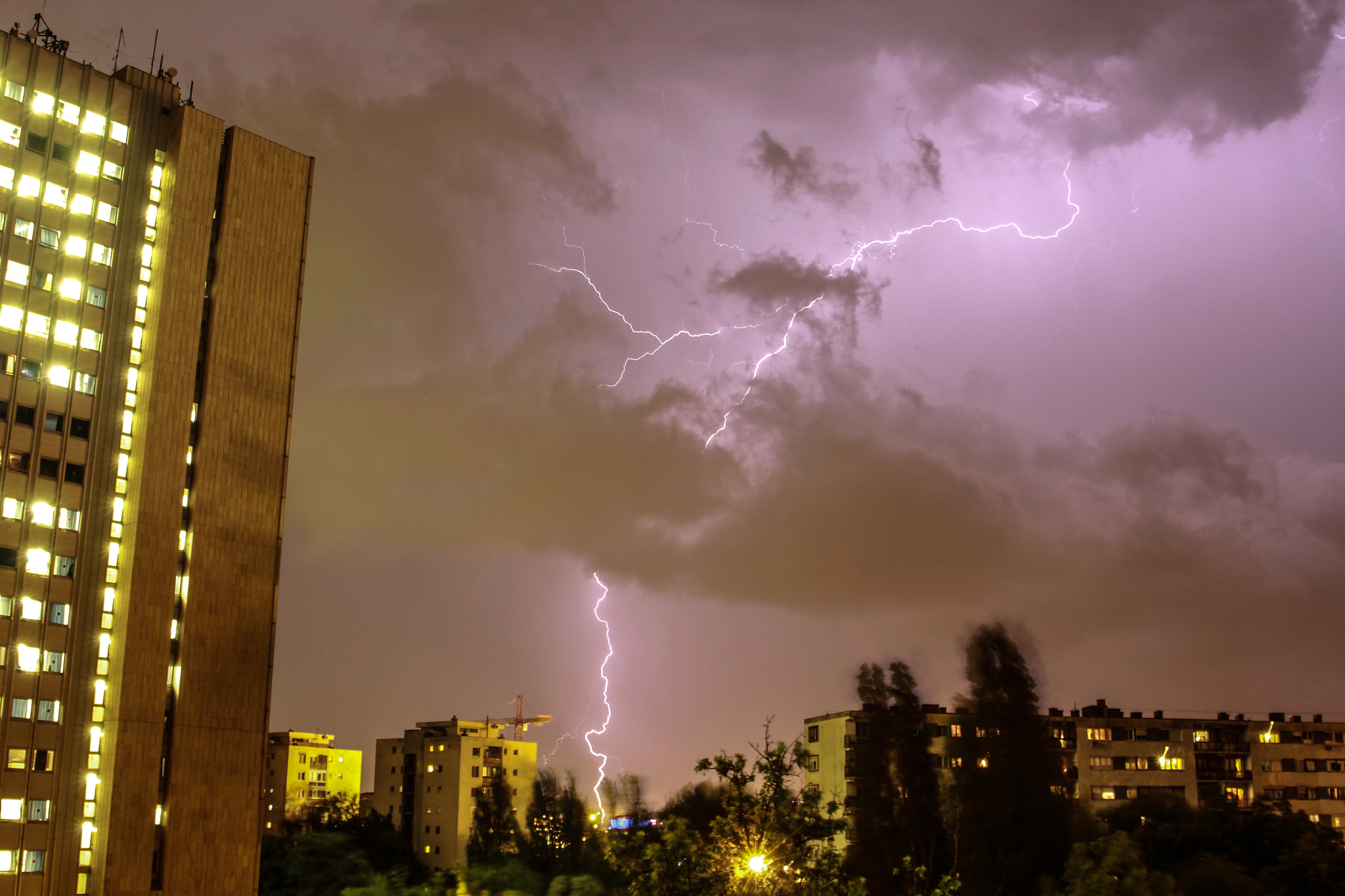 Canon EF 24-105mm F3.5-5.6 IS STM sample photo. Thunder / villám photography