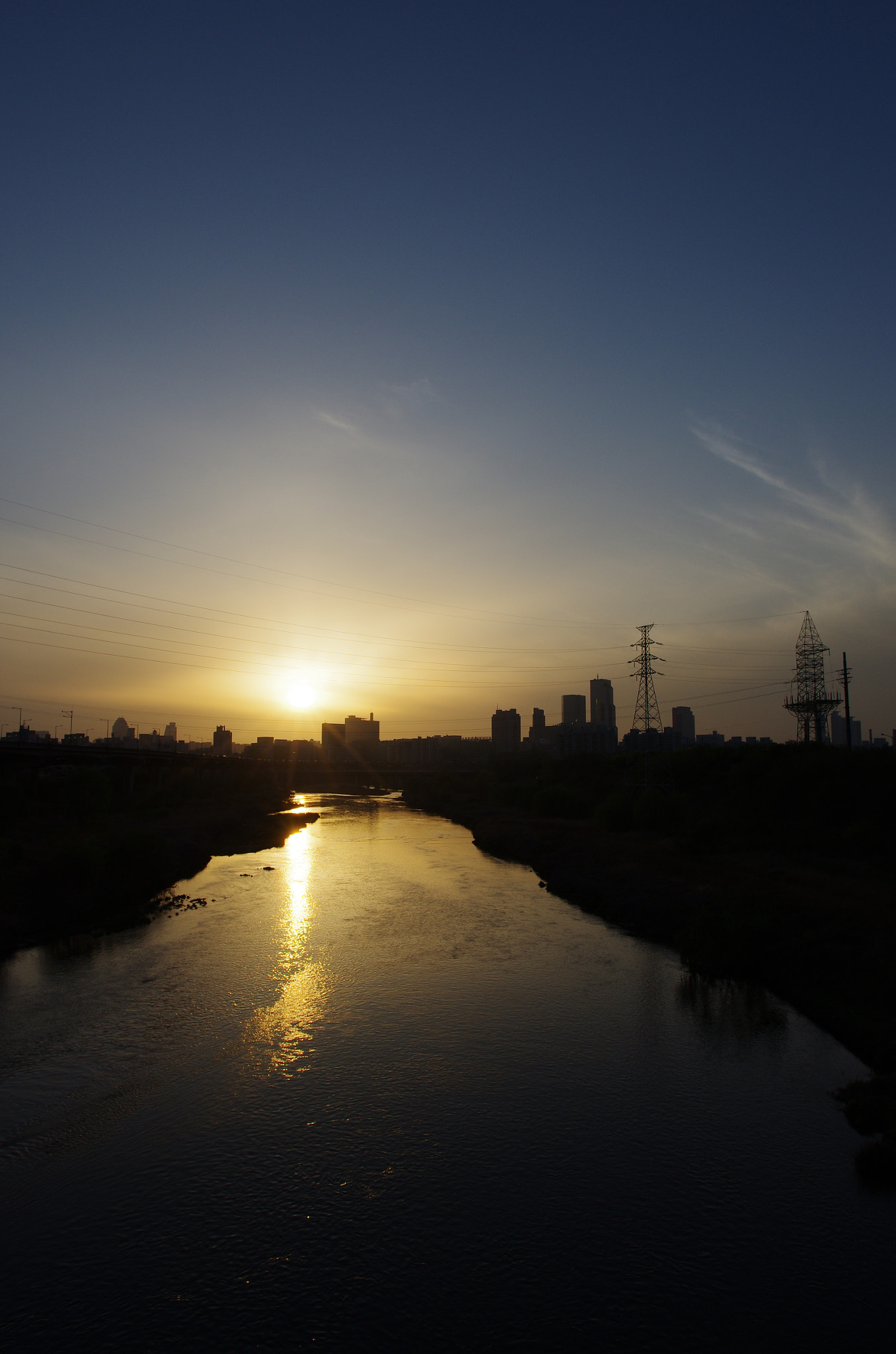 Pentax K-5 II sample photo. Sunset, seoul photography