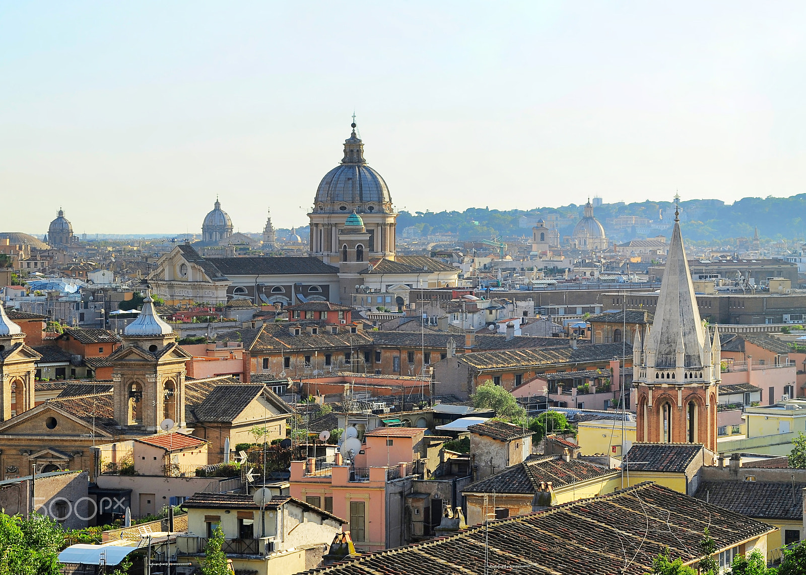 AF Zoom-Nikkor 28-80mm f/3.3-5.6G sample photo. Rome cityscape photography