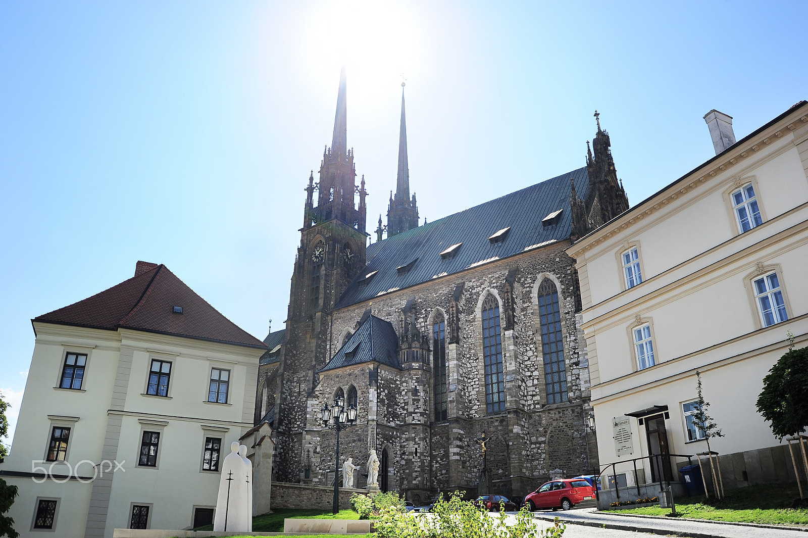 AF Zoom-Nikkor 28-80mm f/3.3-5.6G sample photo. Brno cathedral photography