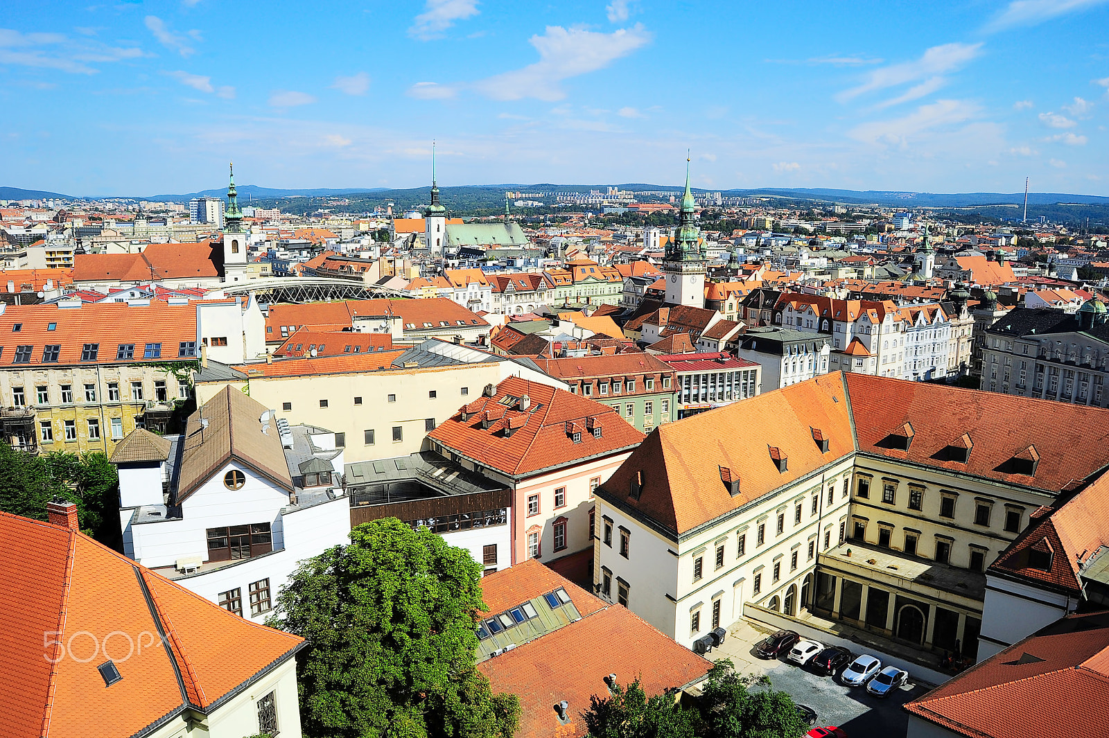 AF Zoom-Nikkor 28-80mm f/3.3-5.6G sample photo. Brno panorama photography
