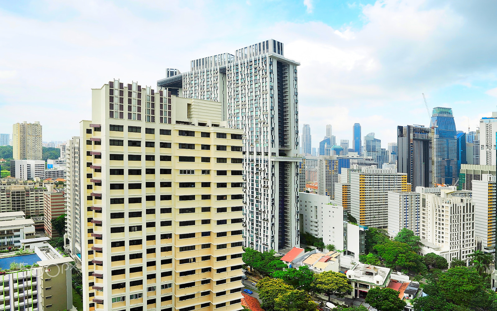AF Zoom-Nikkor 28-80mm f/3.3-5.6G sample photo. Singapore cityscape photography