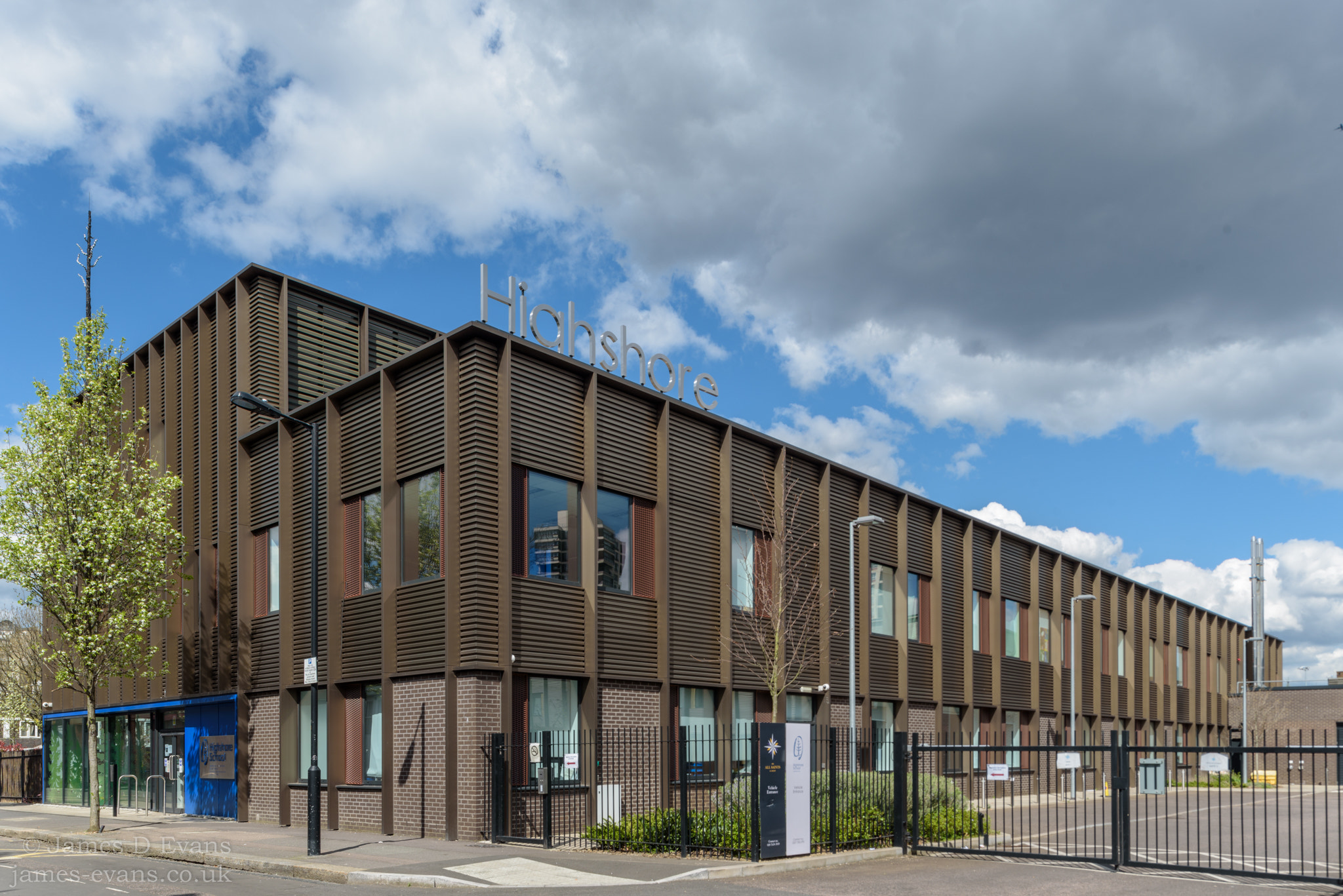 Nikon D750 + Nikon PC-E Nikkor 24mm F3.5D ED Tilt-Shift sample photo. Highshore school - southwark photography