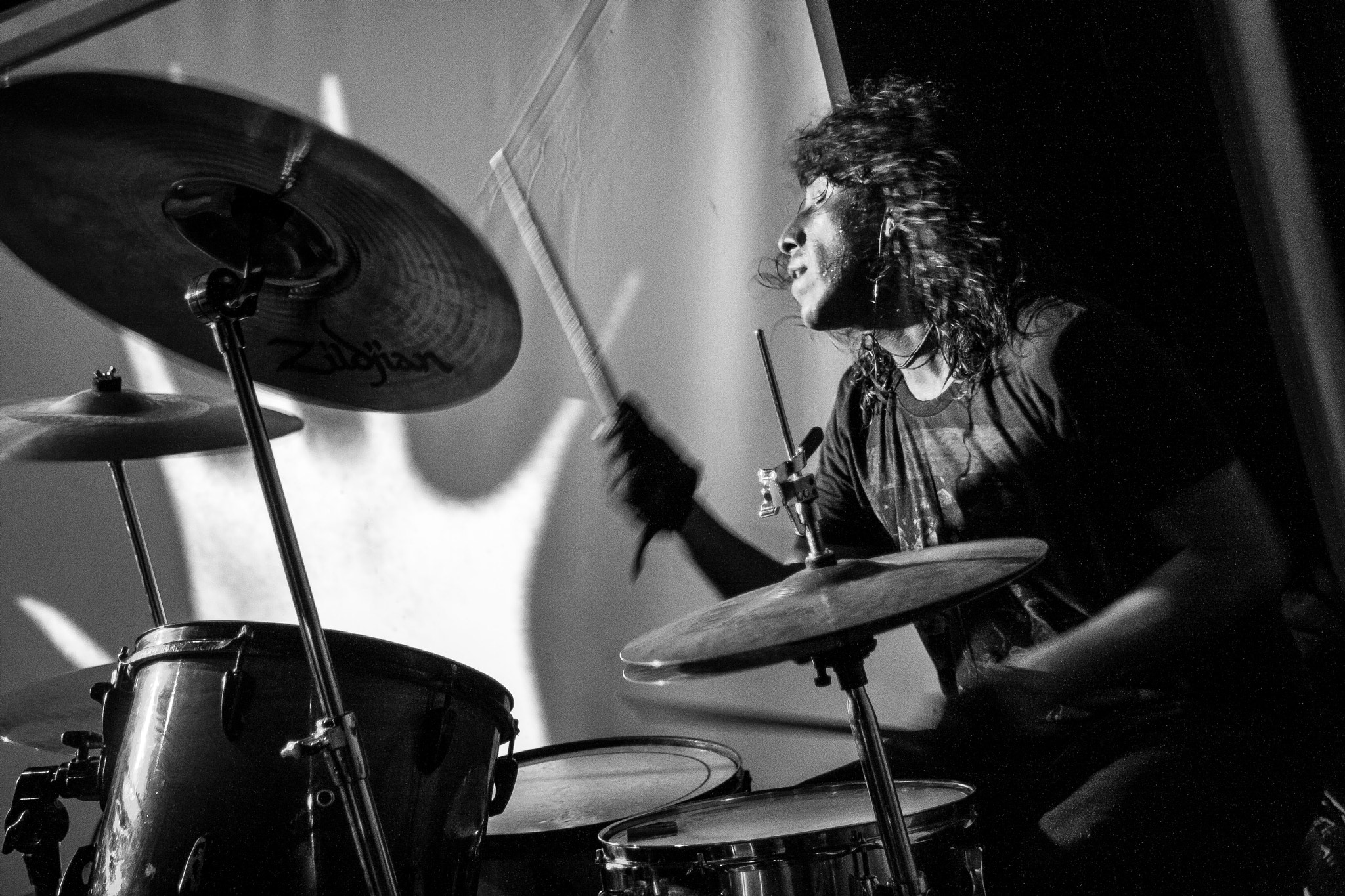Canon EOS 40D sample photo. Drums photography