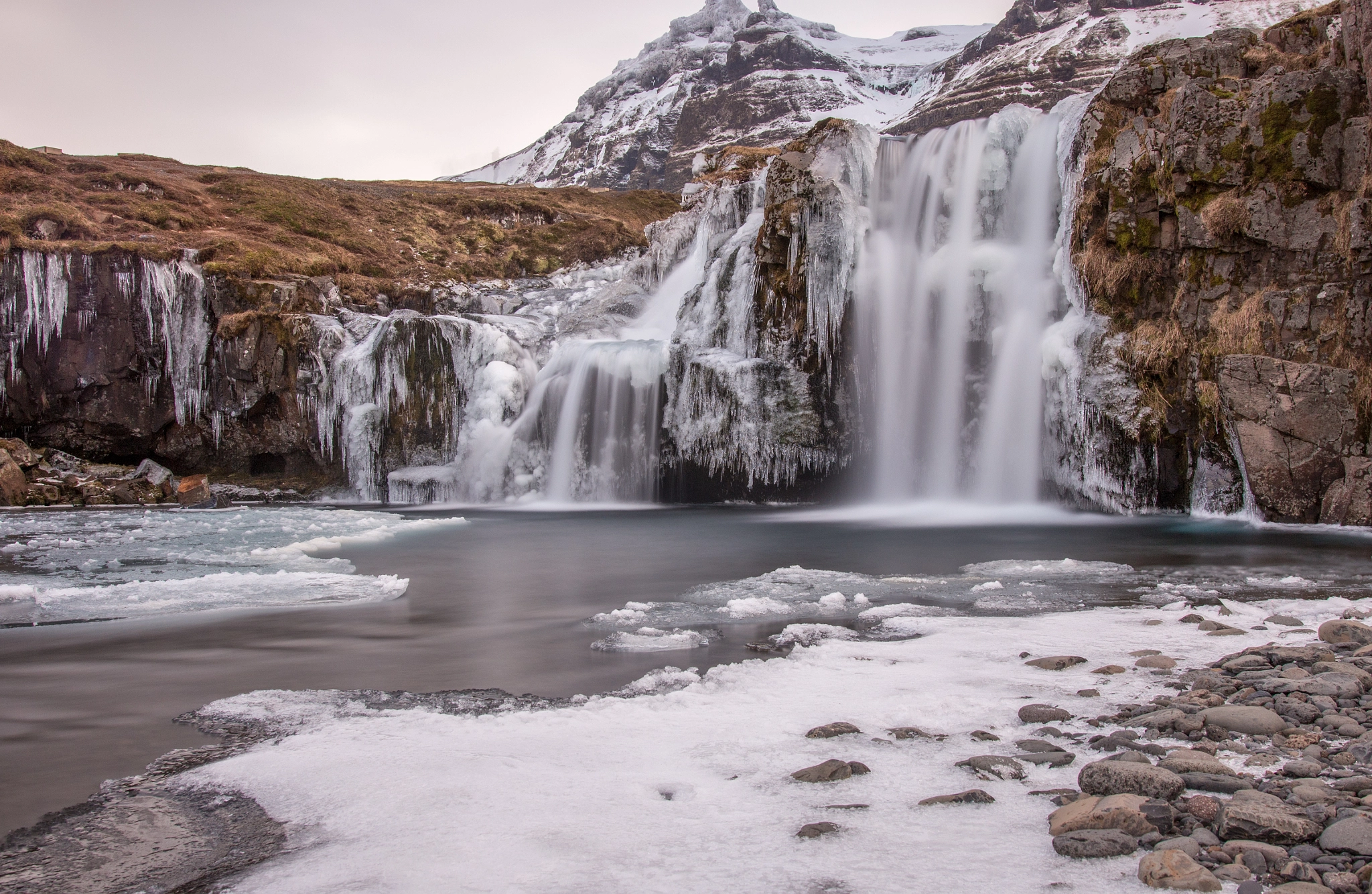 Sigma 18-35mm f/1.8 DC HSM sample photo. Water and ice photography