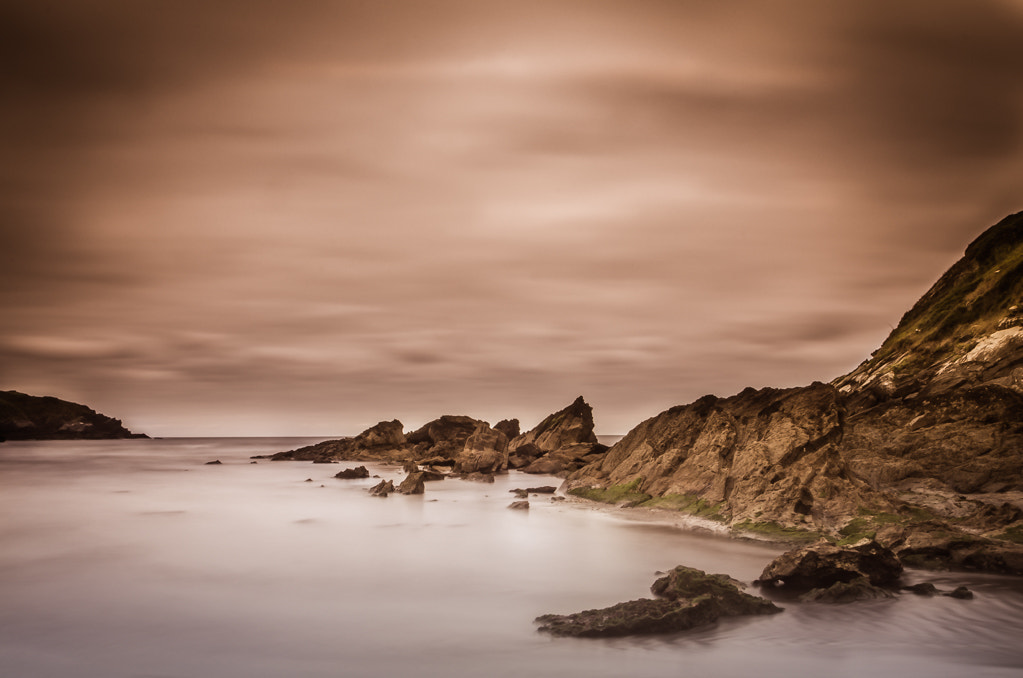 Pentax K-5 II sample photo. Oscuro atardecer photography