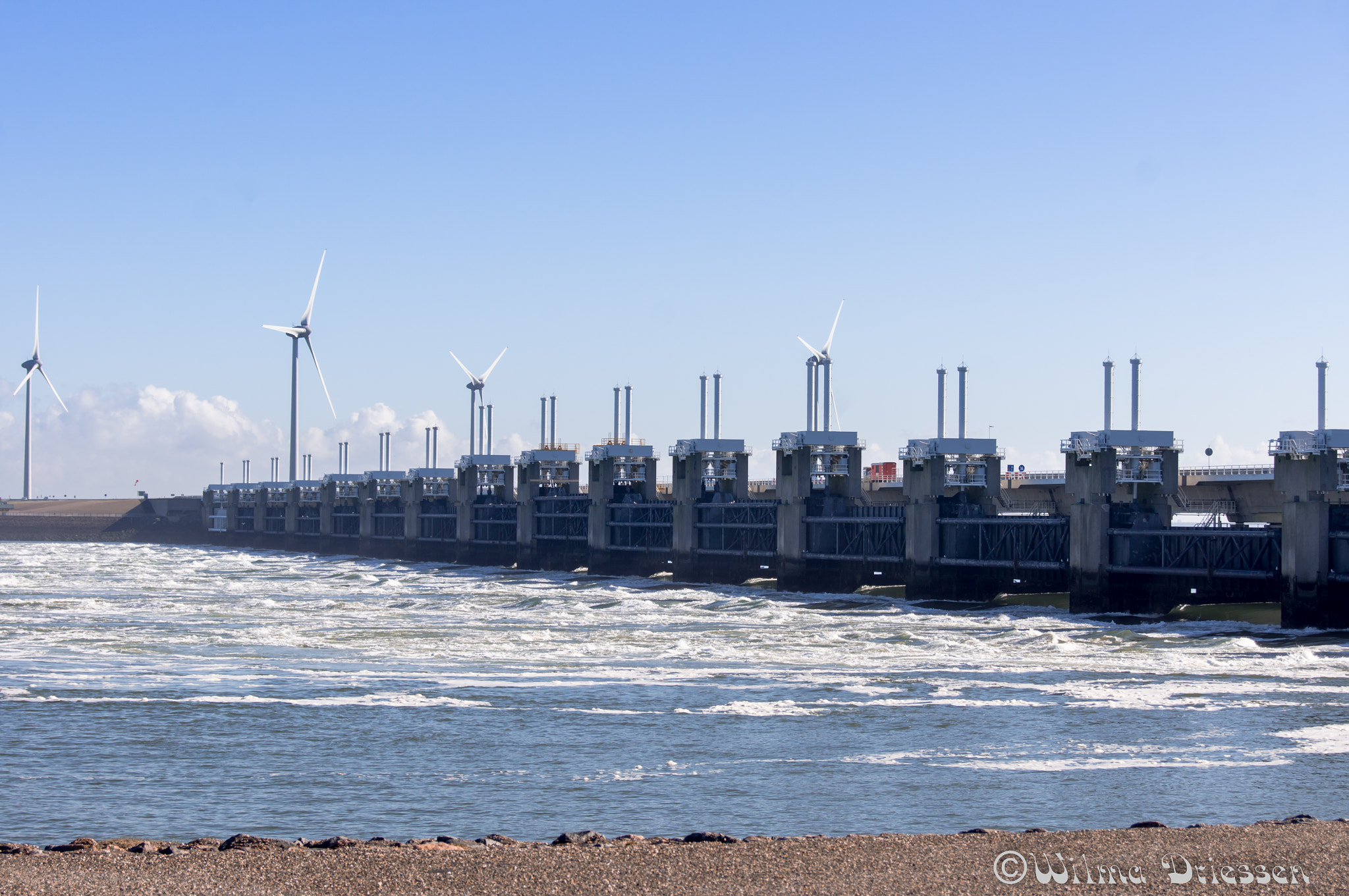 Sony Alpha DSLR-A580 sample photo. Neeltje jans, deltawerken photography