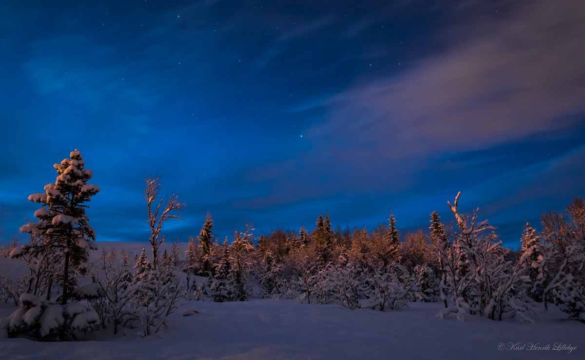 Nikon D5500 + Samyang 14mm F2.8 ED AS IF UMC sample photo. Winter landscape photography