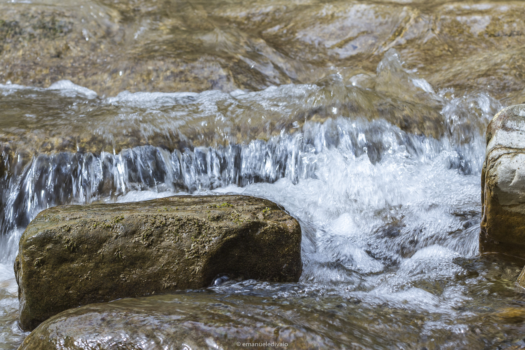 Tamron SP 35mm F1.8 Di VC USD sample photo. Flowers, waterfall, nature photography
