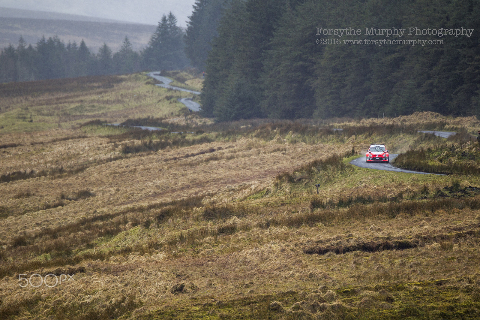 Canon EF 200mm F2.8L II USM sample photo. The irish rally landscape photography