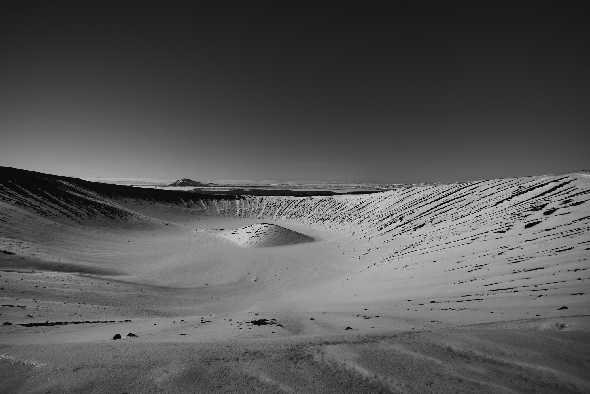 Hverfjall Crater by Samuel Sayen / 500px