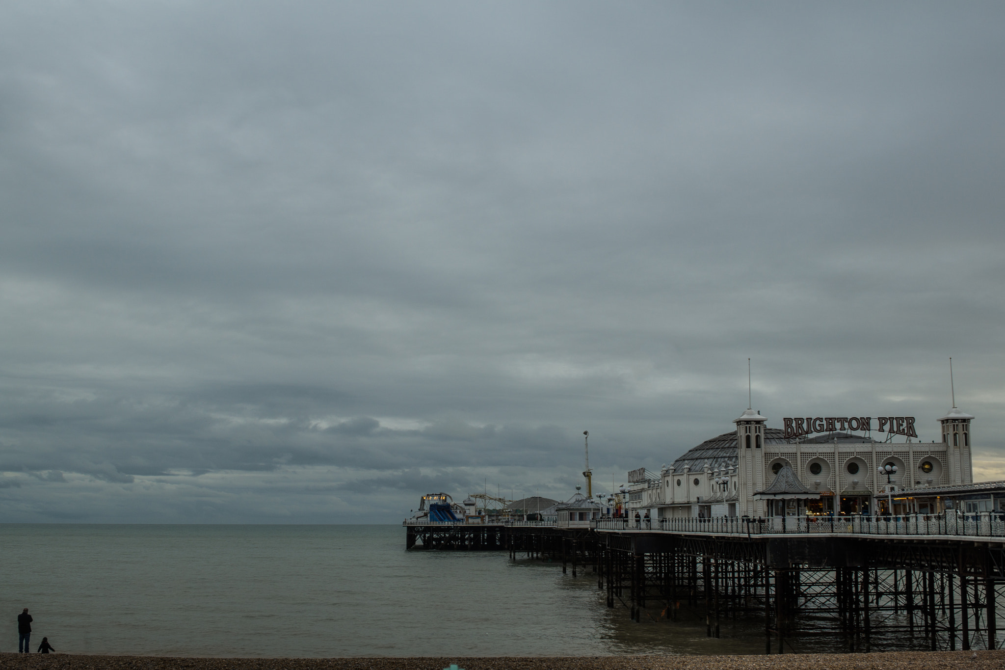Minolta AF 28-85mm F3.5-4.5 New sample photo. Brighton pier photography