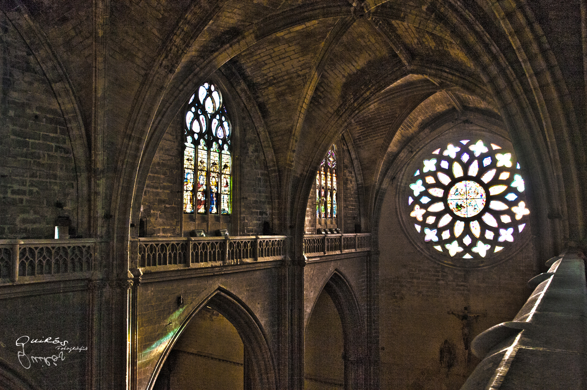 Canon EOS 30D + Canon EF 17-40mm F4L USM sample photo. Roseton de la catedral de sevilla photography