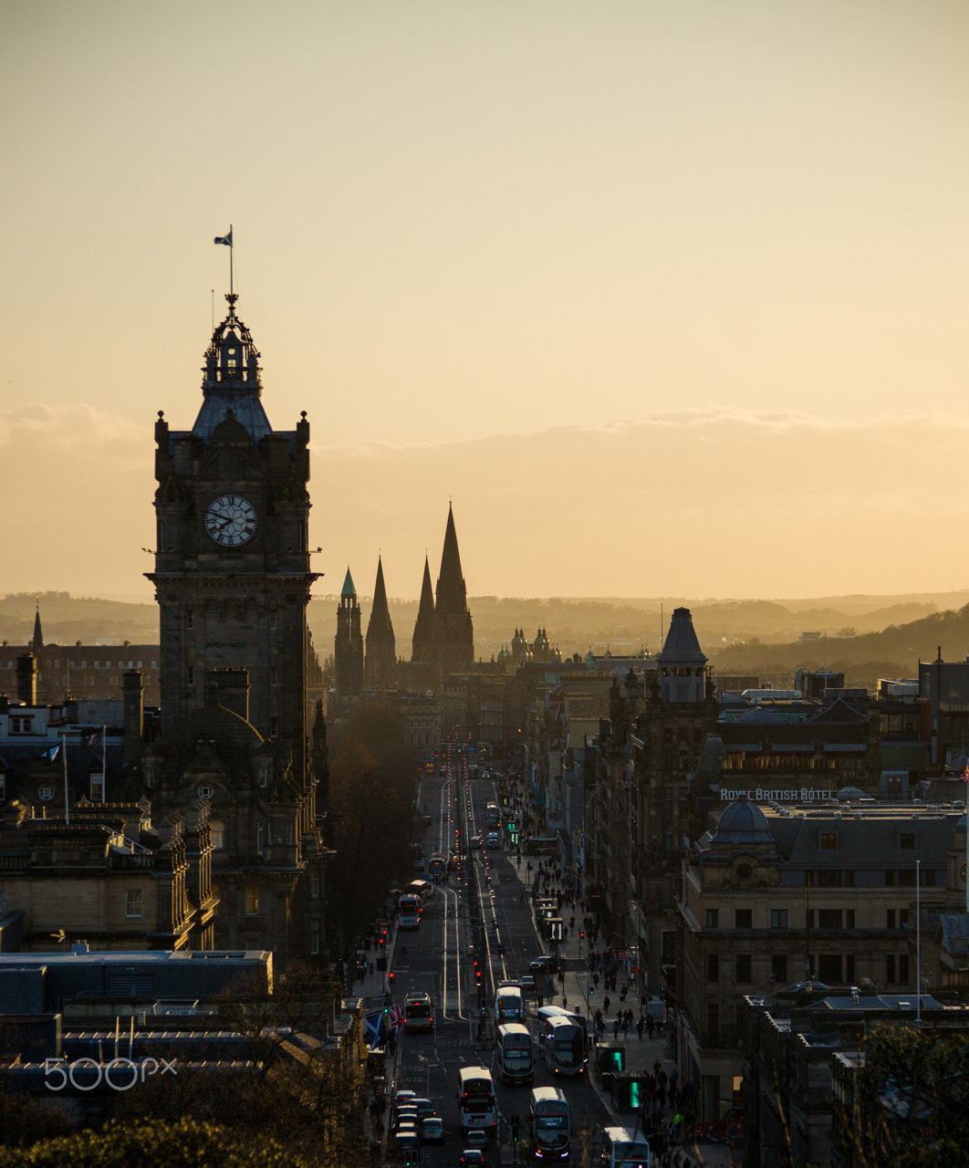 Sony Alpha DSLR-A550 sample photo. Edinburgh photography