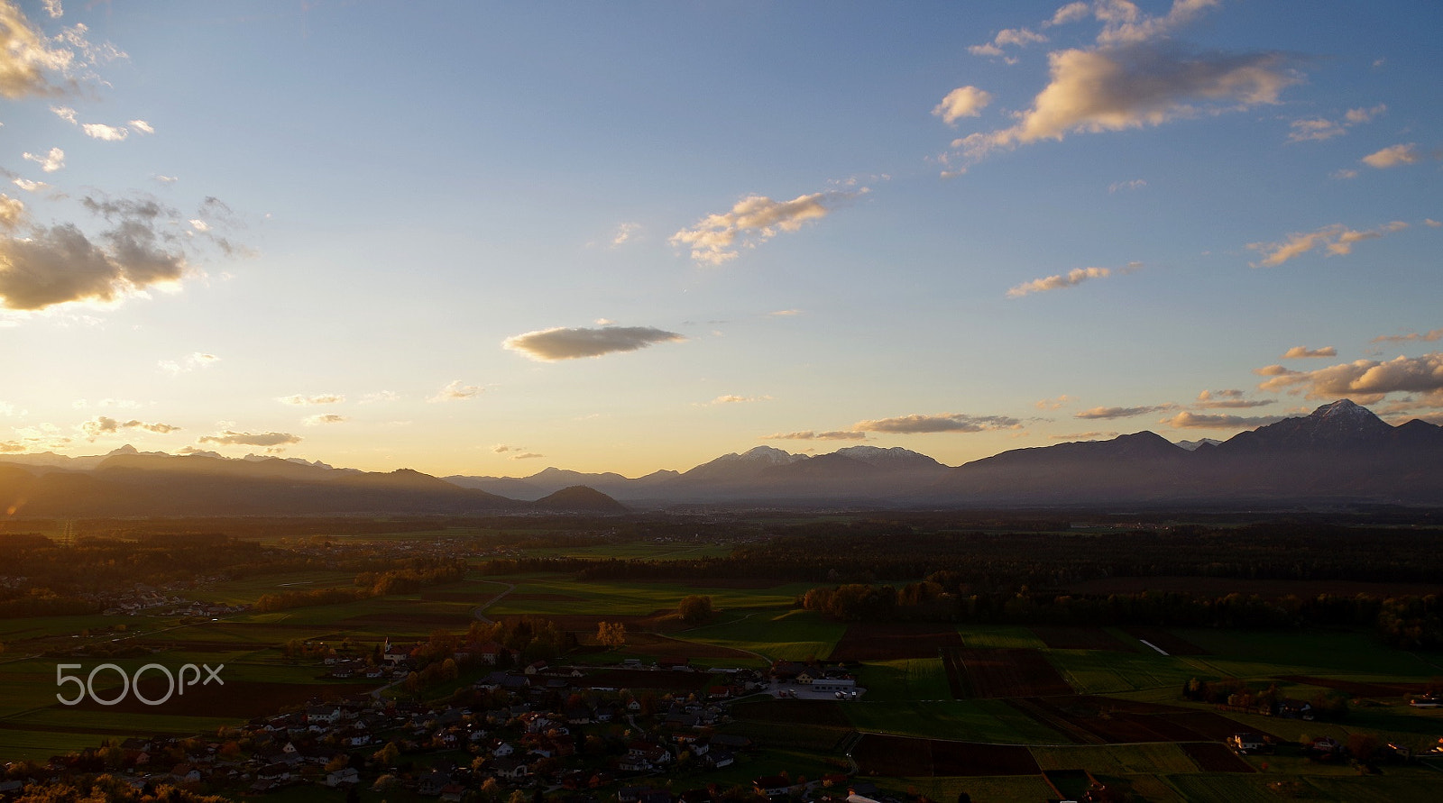 Pentax K-50 sample photo. View in direction of kranj - spring is coming photography