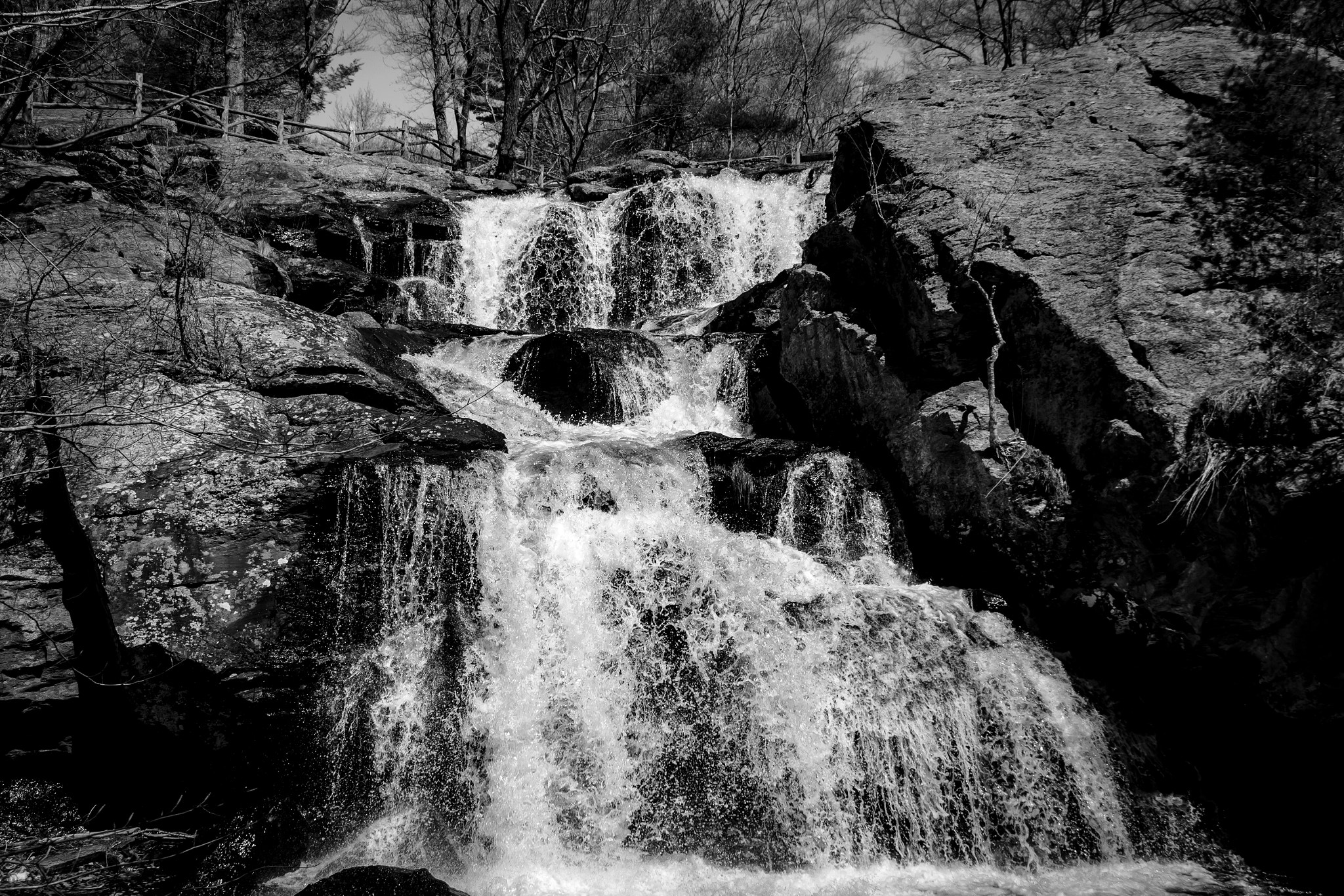 Canon EF-S 18-135mm F3.5-5.6 IS STM sample photo. Devils hopyard state park waterfall photography