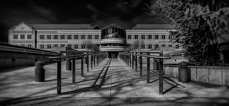 Canon TS-E 24.0mm f/3.5 L II sample photo. Ct judicial building photography