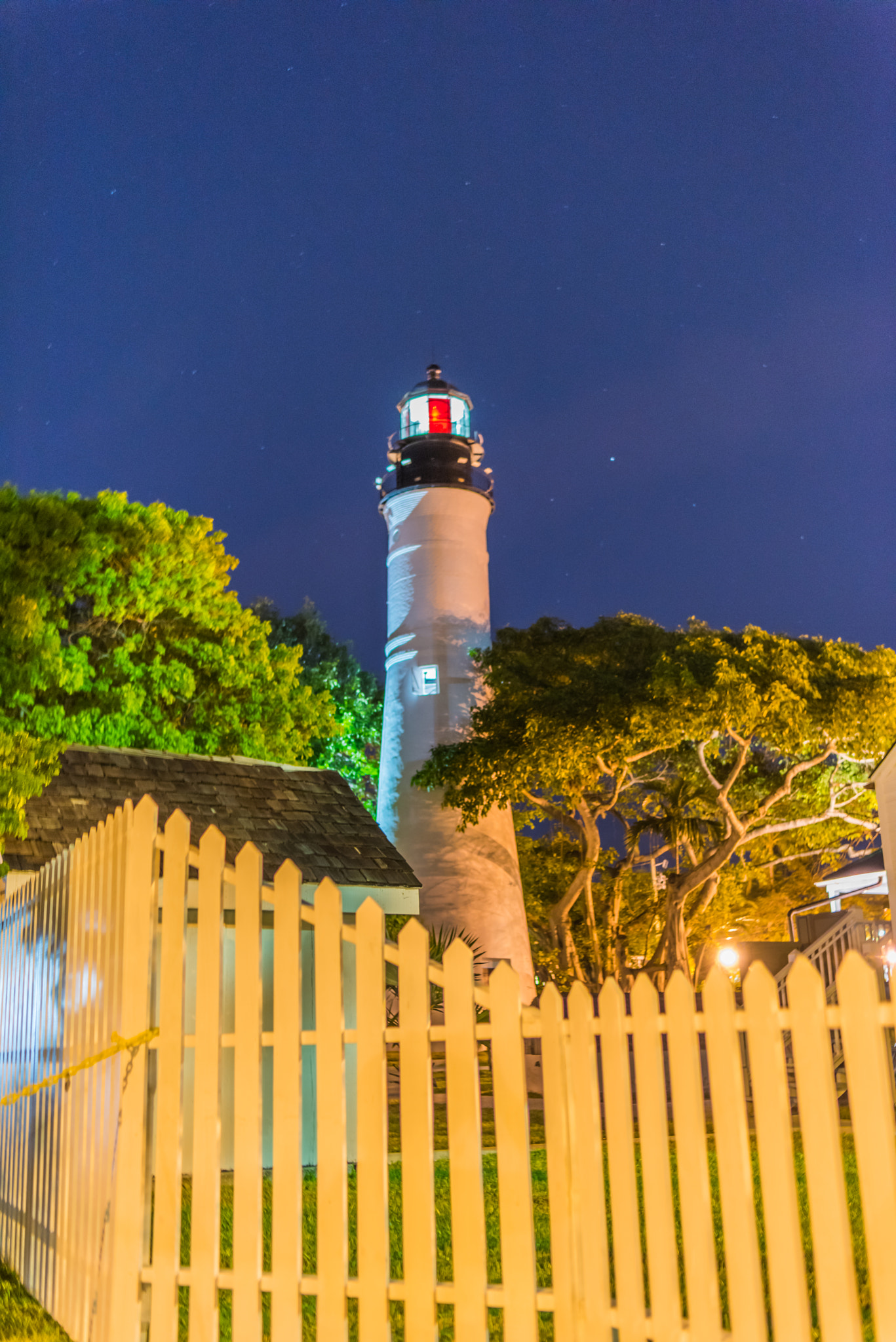 Nikon D810 + Tamron SP 35mm F1.8 Di VC USD sample photo. Lighthouse at night photography