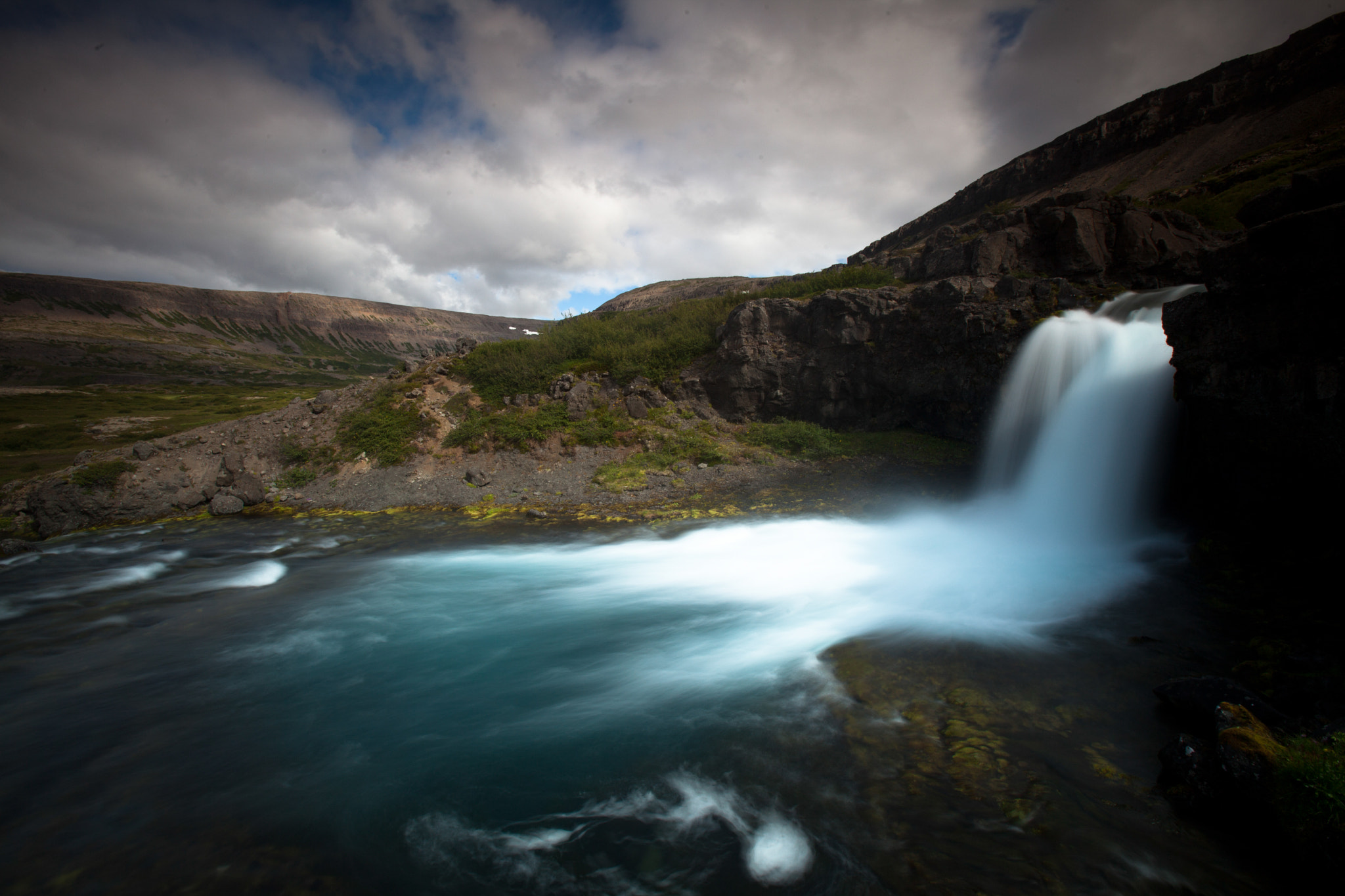 Canon EOS 5D Mark II + Canon EF 16-35mm F2.8L USM sample photo. Dynjandi photography