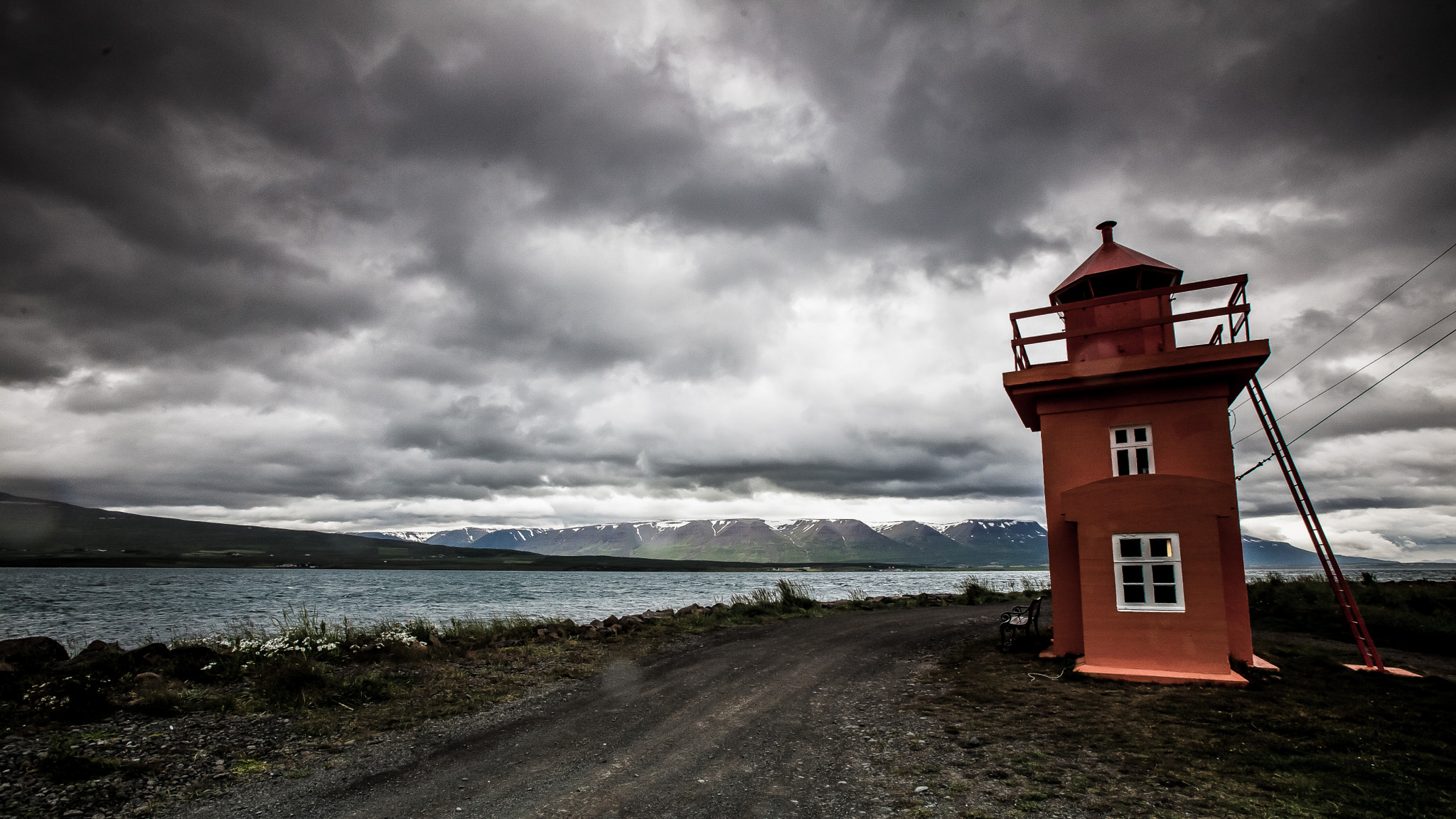 Canon EOS 5D Mark II + Canon EF 16-35mm F2.8L USM sample photo. Leuchtturm auf island photography