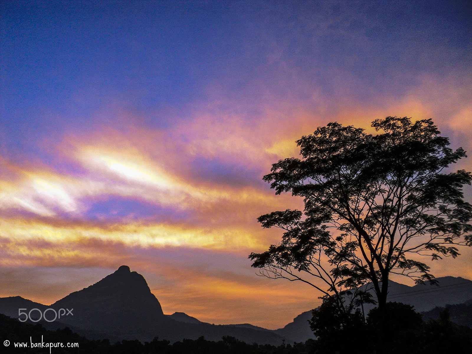 Sony DSC-S2100 sample photo. Sunset @ tavali hill, near raigad fort. photography