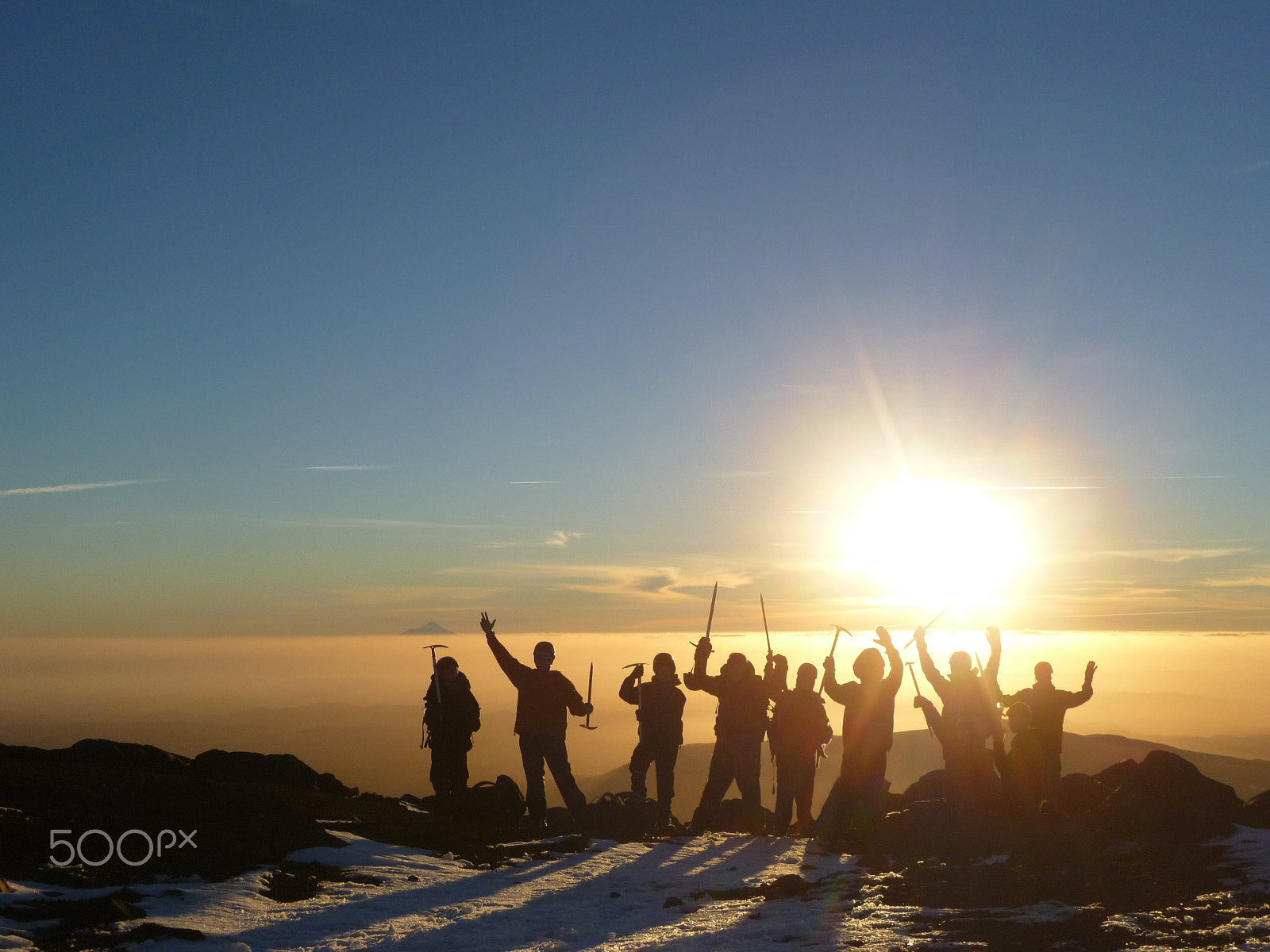 Panasonic DMC-FH3 sample photo. Mt ruapehu climbers (nz) photography