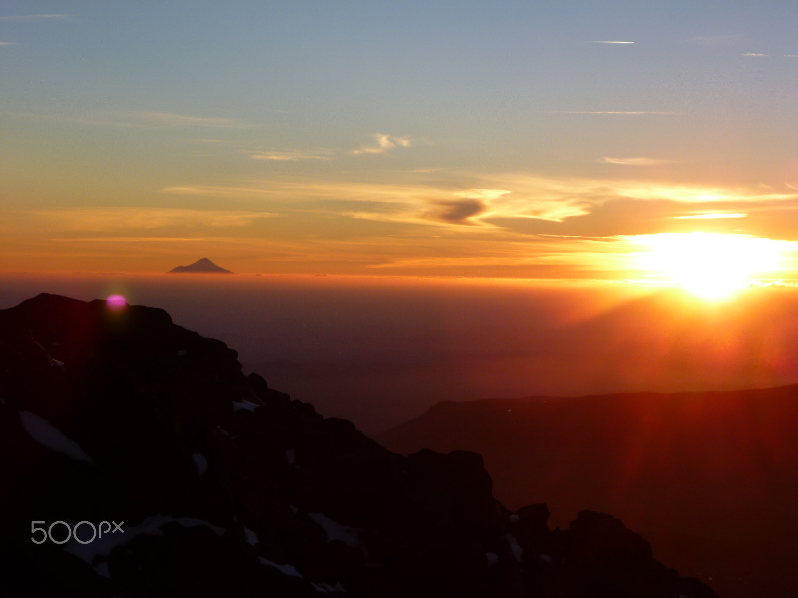 Panasonic DMC-FH3 sample photo. View of mt cook from mt ruapehu (nz) photography