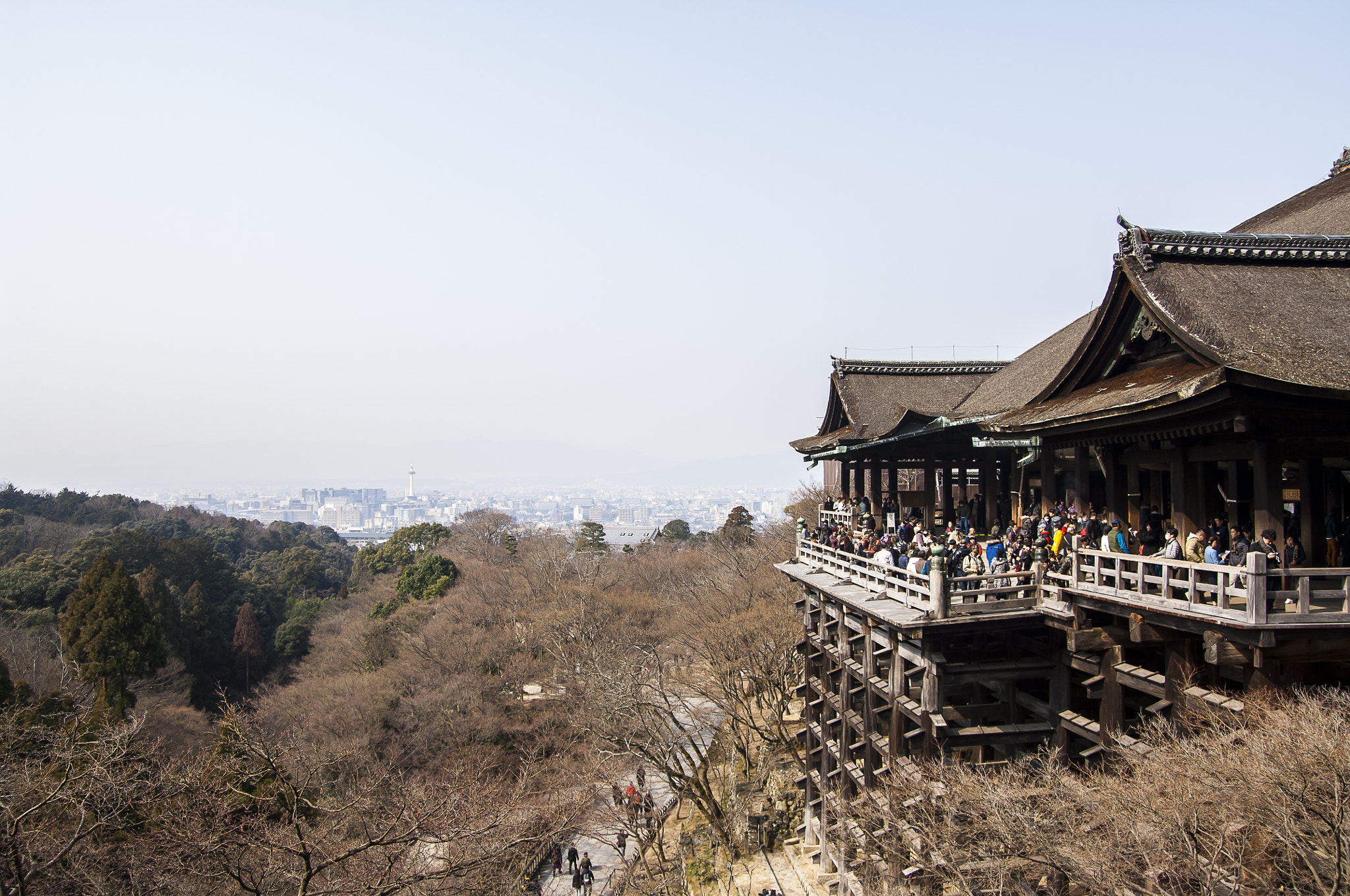 Nikon D2X + Sigma 18-50mm F2.8 EX DC Macro sample photo. 20160227_kyoto(kiyomizu-dera temple) photography