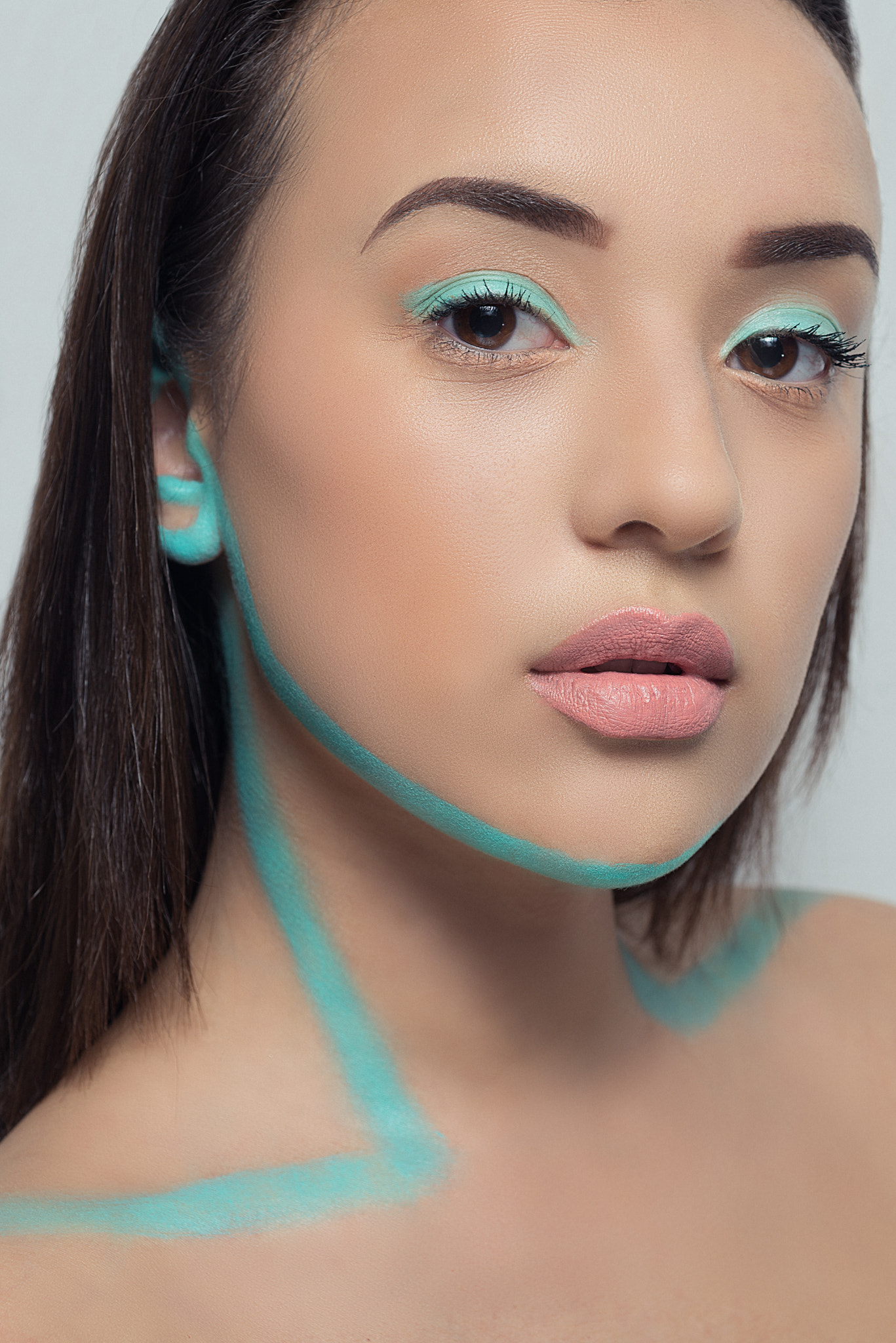 Nikon D600 + Sigma 24-70mm F2.8 EX DG Macro sample photo. Queen of cyans photography