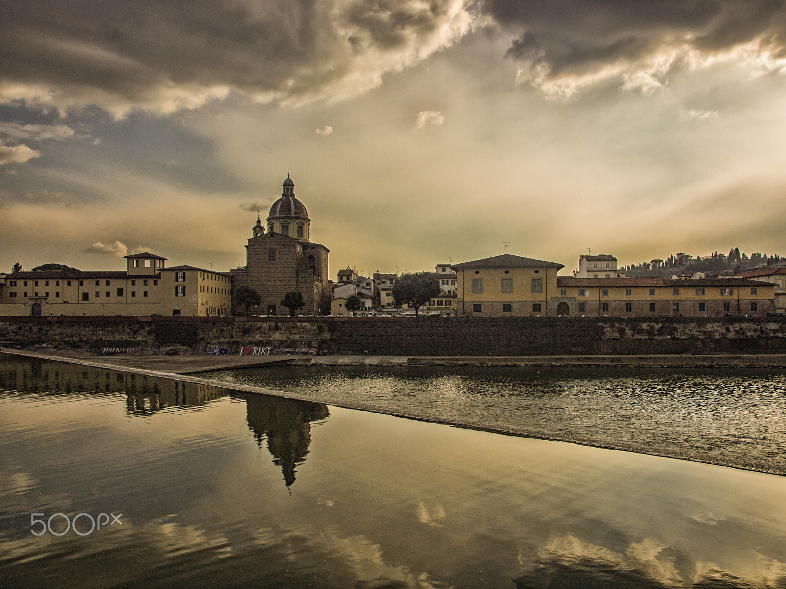 Olympus E-5 + OLYMPUS 14-54mm Lens sample photo. Firenze chiesa di san frediano in cestello photography