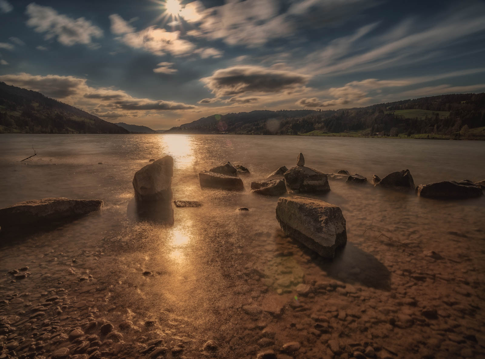 DT 0mm F0 SAM sample photo. Water stones photography