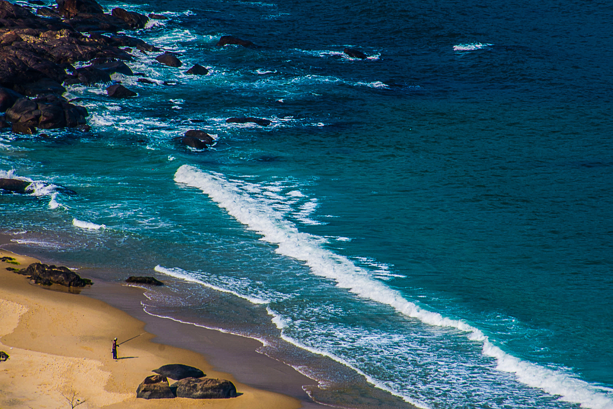Nikon D600 sample photo. Facing the great sea photography