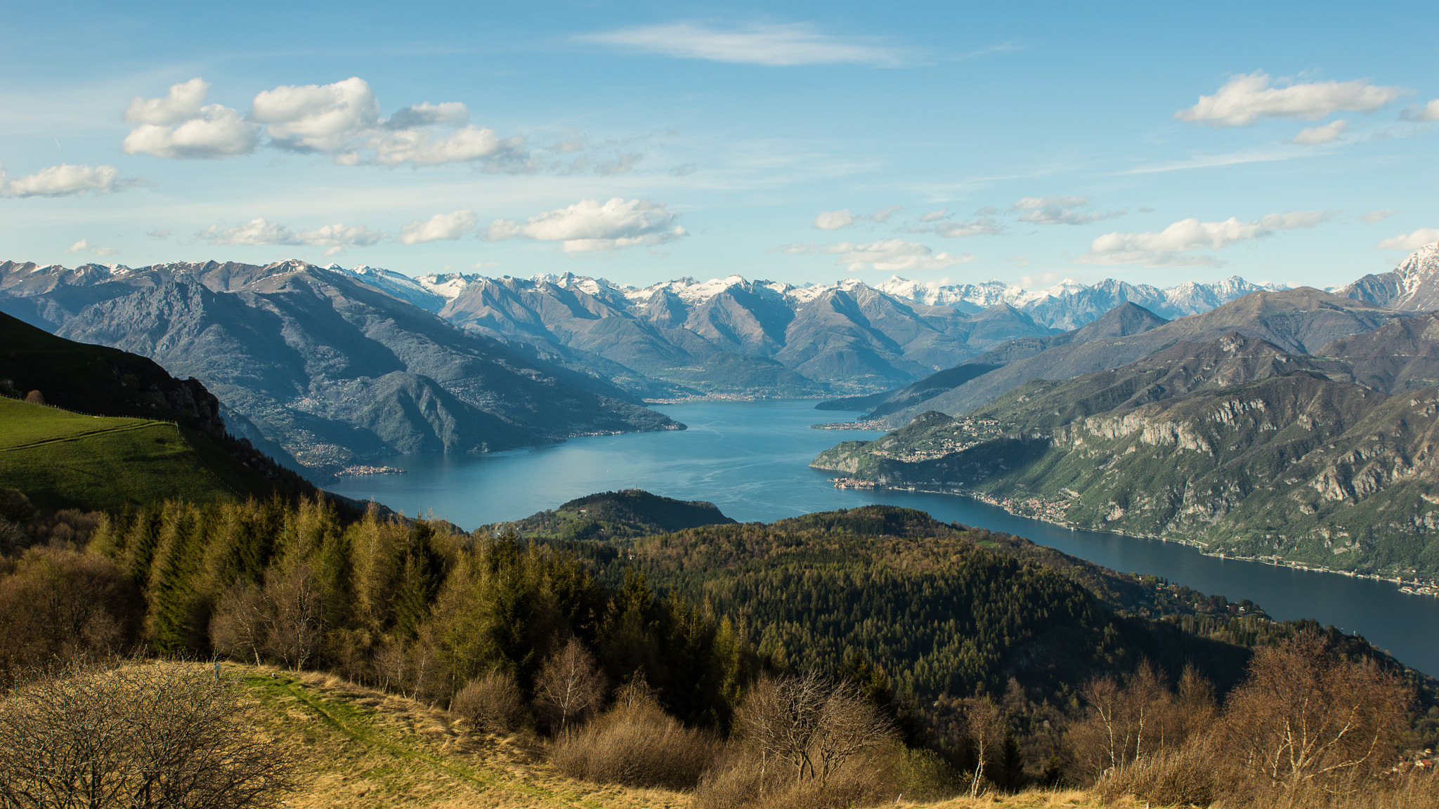 Tamron SP 24-70mm F2.8 Di VC USD sample photo. Lago di como e alpi photography