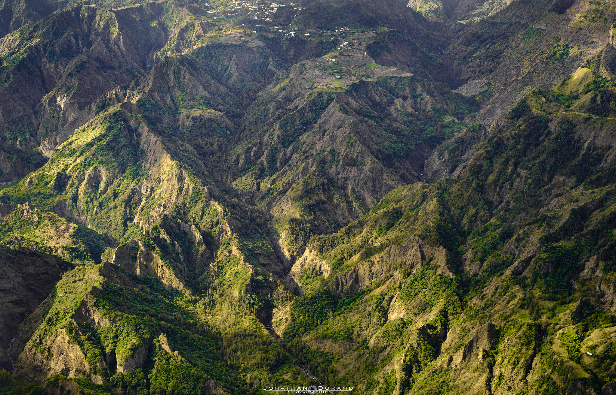 Nikon D600 + AF Nikkor 50mm f/1.8 sample photo. Medley of mountains and rivers in cirque de cilaos photography
