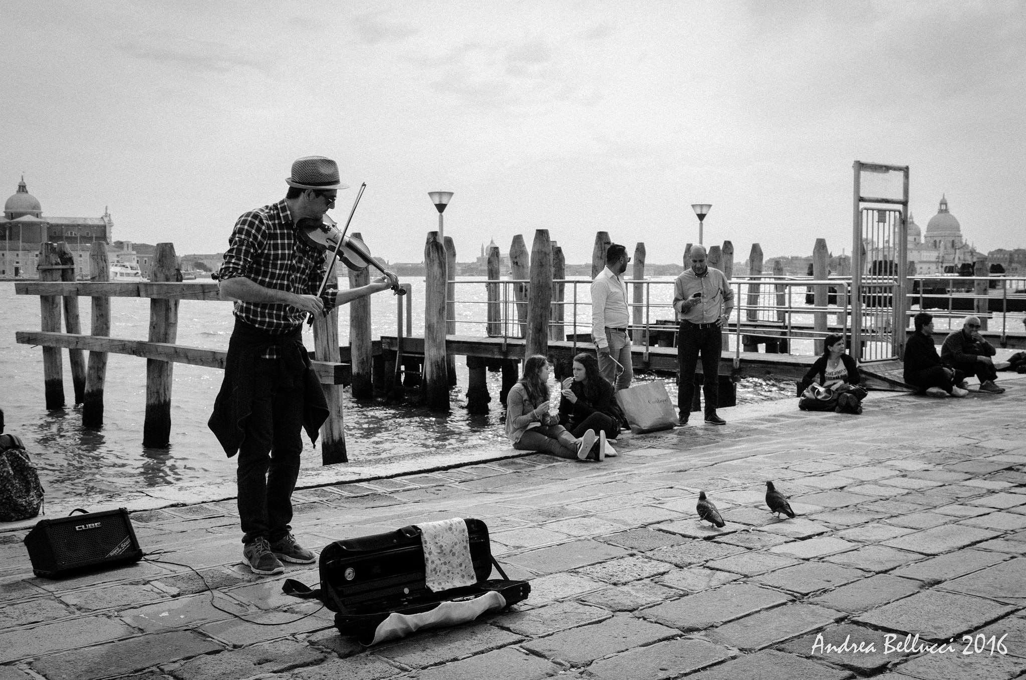 Tamron SP 24-70mm F2.8 Di VC USD sample photo. Venezia artisti di strada photography
