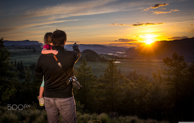 Pentax K-3 II sample photo. Father daughter selfie photography