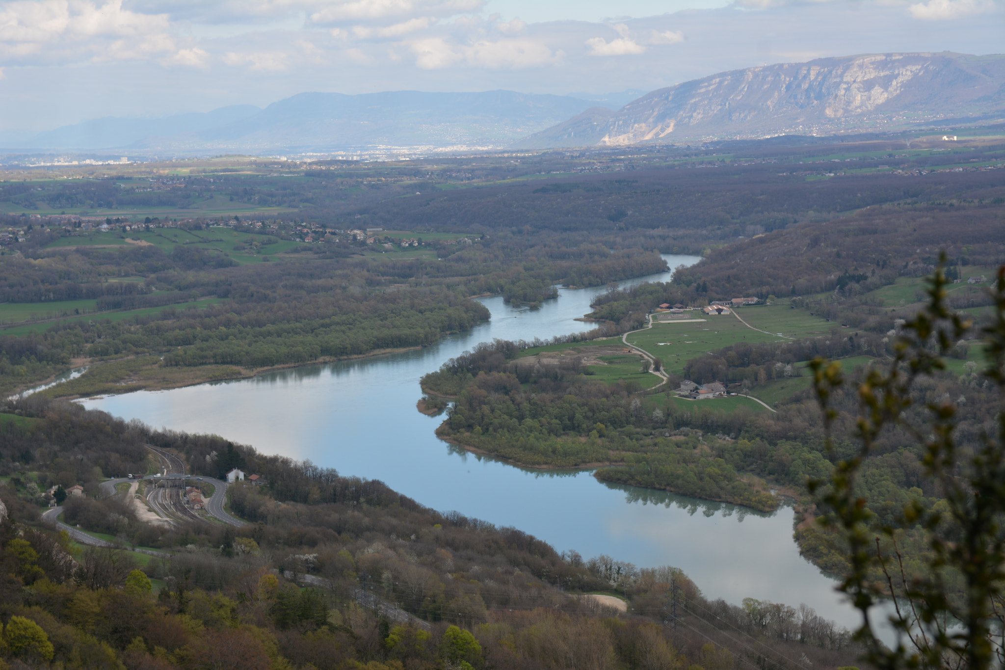 Sigma 17-70mm F2.8-4 DC Macro OS HSM | C sample photo. Rhone      depuis le  fort l  ecluse vue  sur  mt  saleve   france  01 photography