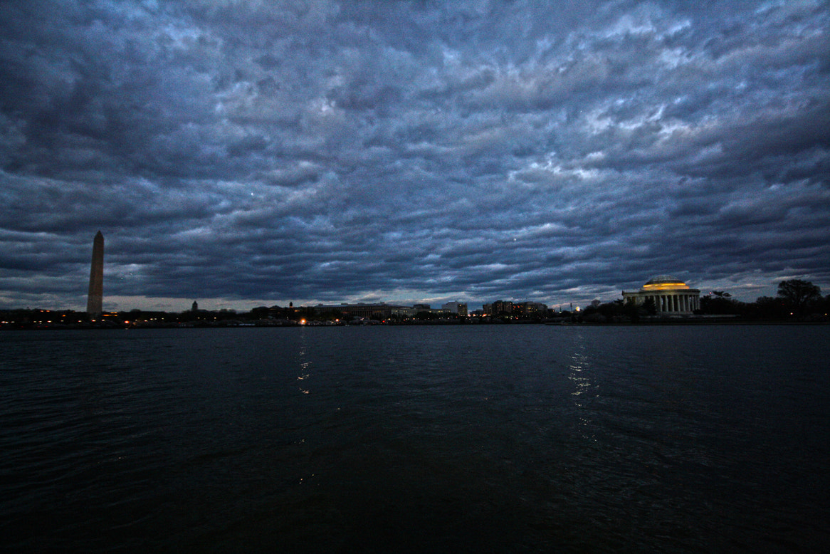 Canon EOS 1000D (EOS Digital Rebel XS / EOS Kiss F) sample photo. Washington at sunset photography