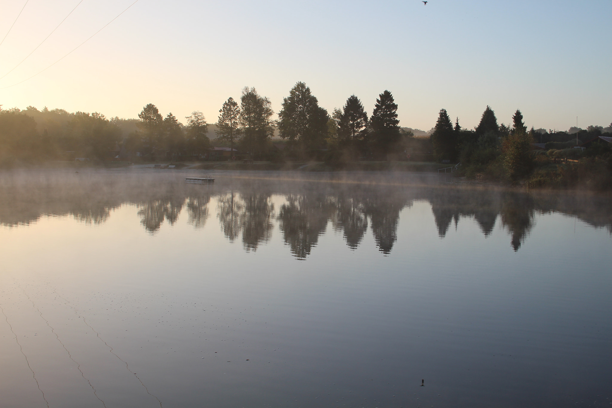 Canon EF-S 18-55mm F3.5-5.6 sample photo. Fog and water photography