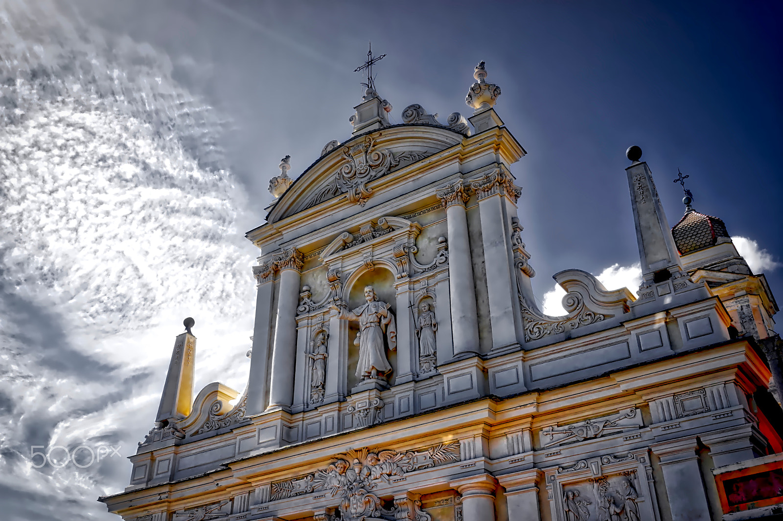 Sony Vario-Tessar T* FE 16-35mm F4 ZA OSS sample photo. Church of santa margherita ligure photography