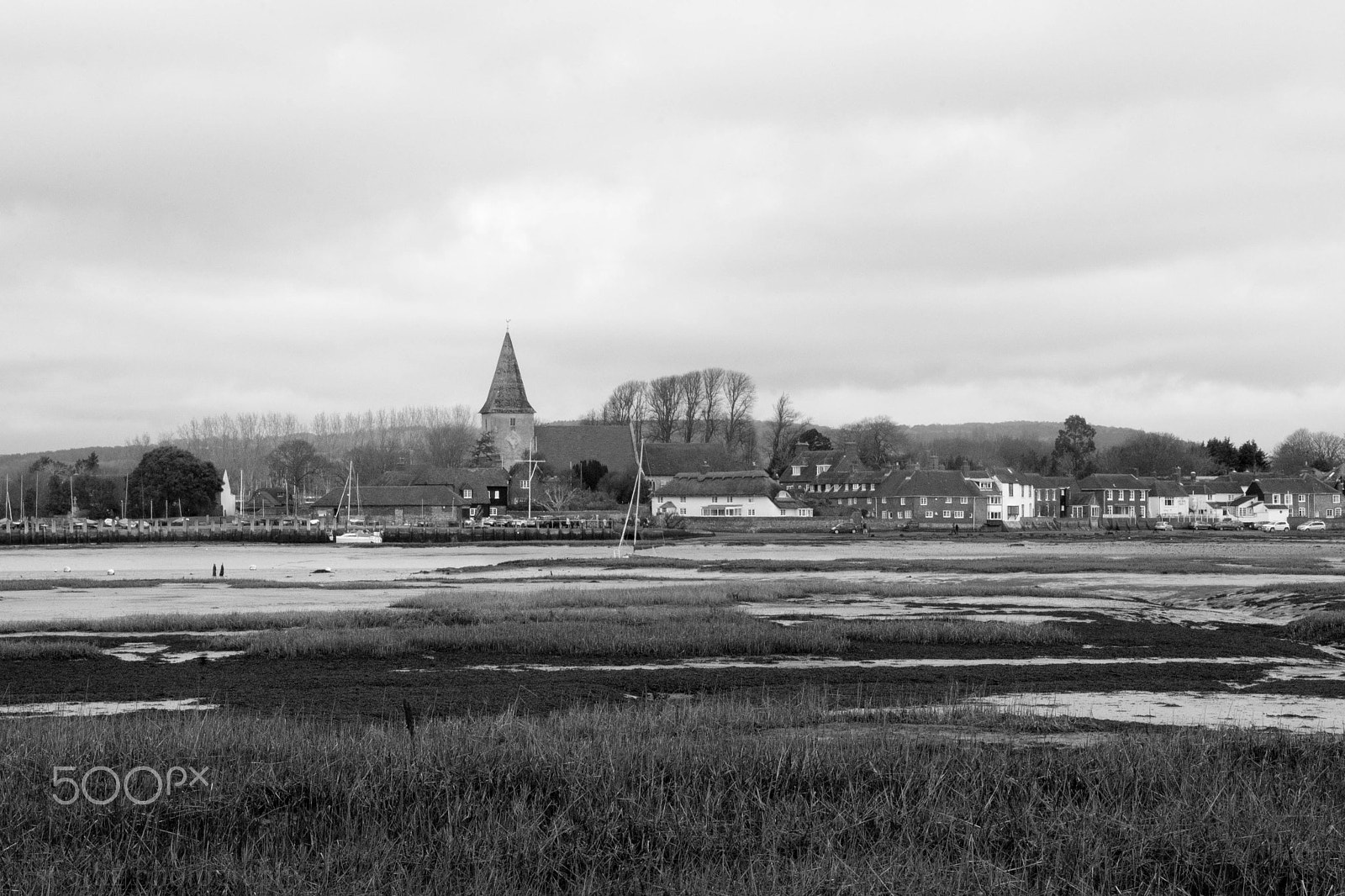 Nikon D600 sample photo. Bosham harbour photography