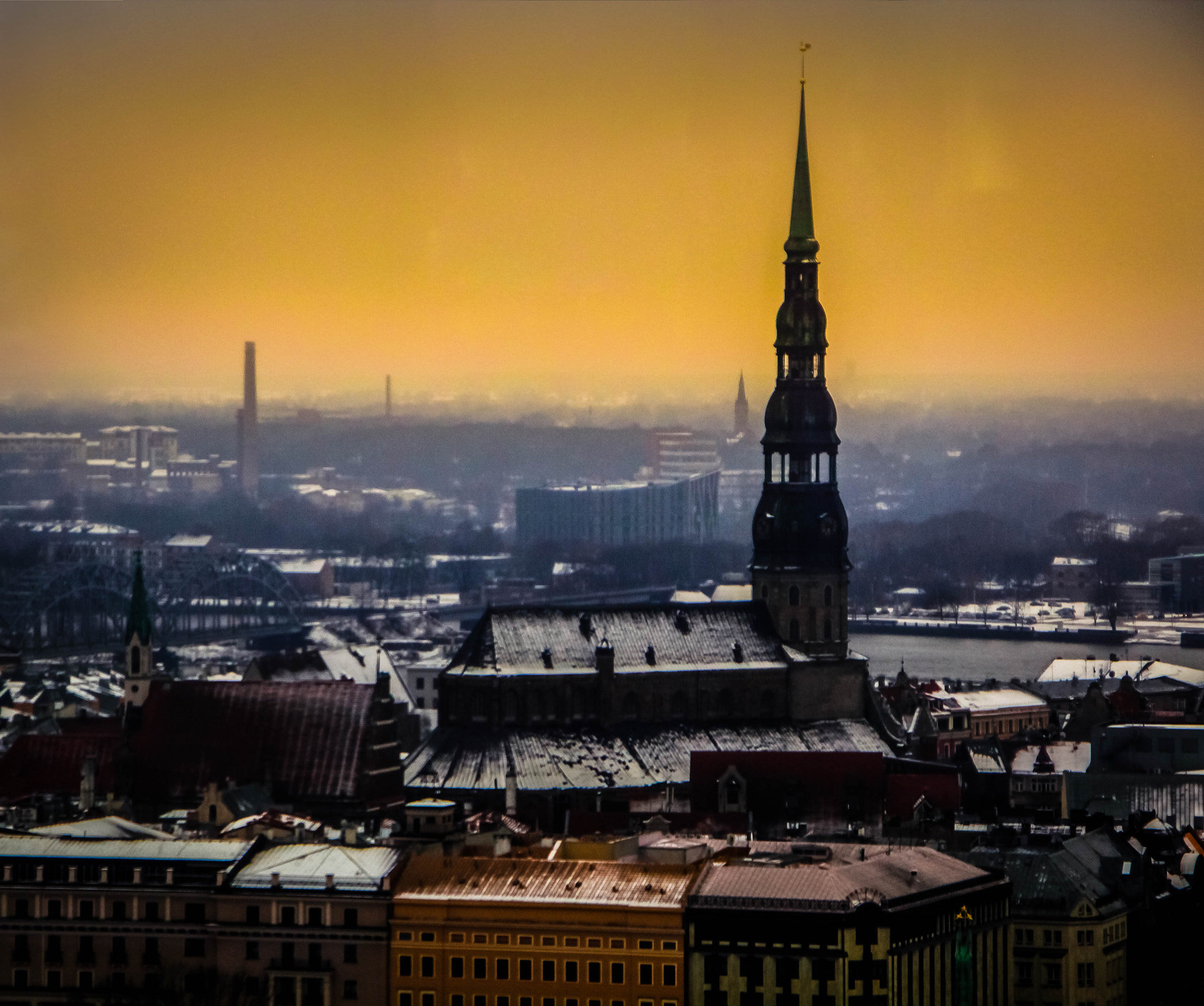 Canon EF-S 18-135mm F3.5-5.6 IS STM sample photo. Old town of riga photography