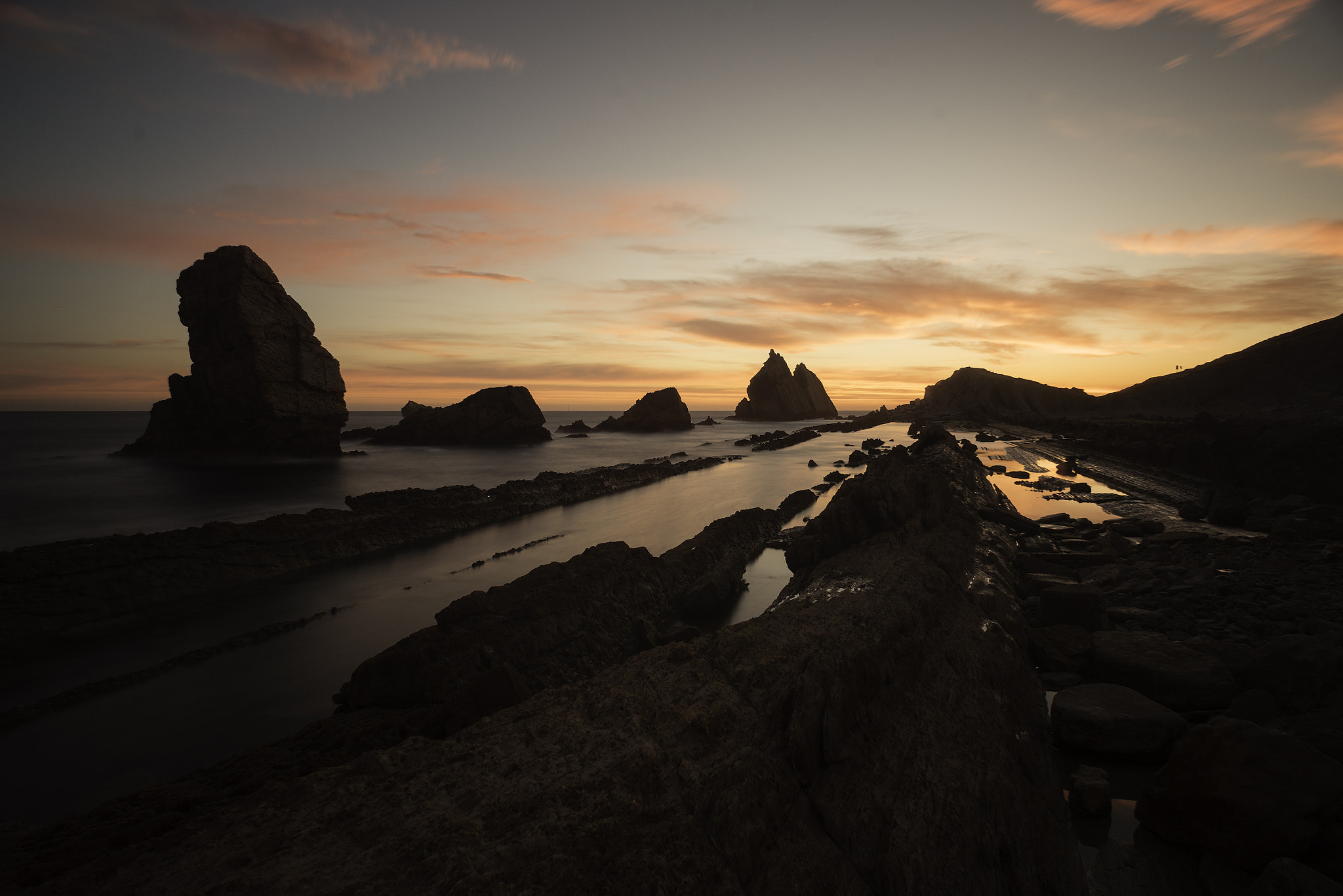 Nikon D600 + Nikon AF Nikkor 20mm F2.8D sample photo. Al amanecer en arnia photography