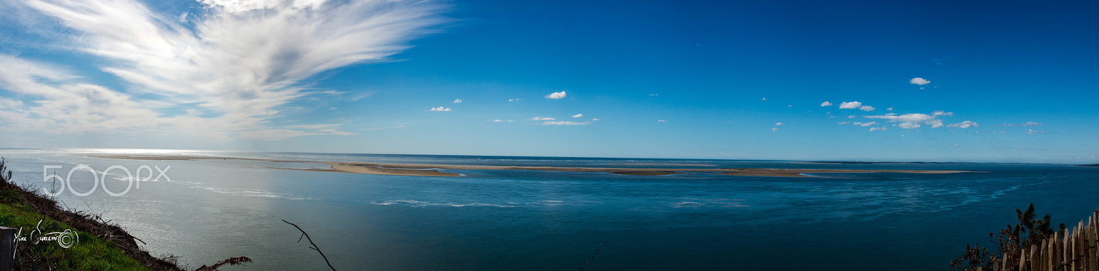 Pentax K-5 II sample photo. Panoama banc d arguin vu de la dune photography