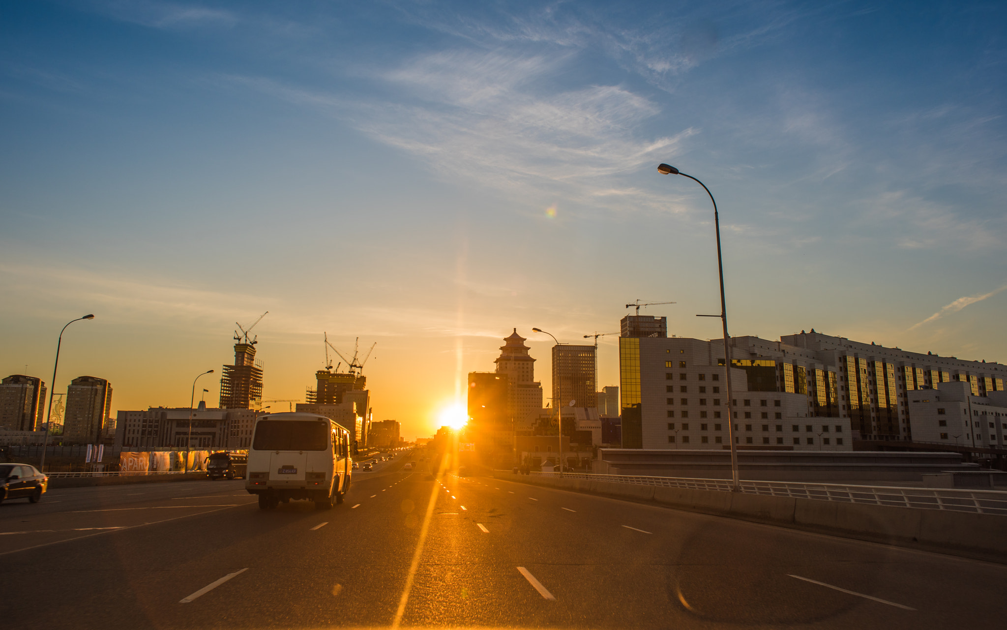 Nikon D810 + Nikon AF Nikkor 24mm F2.8D sample photo. Astana photography