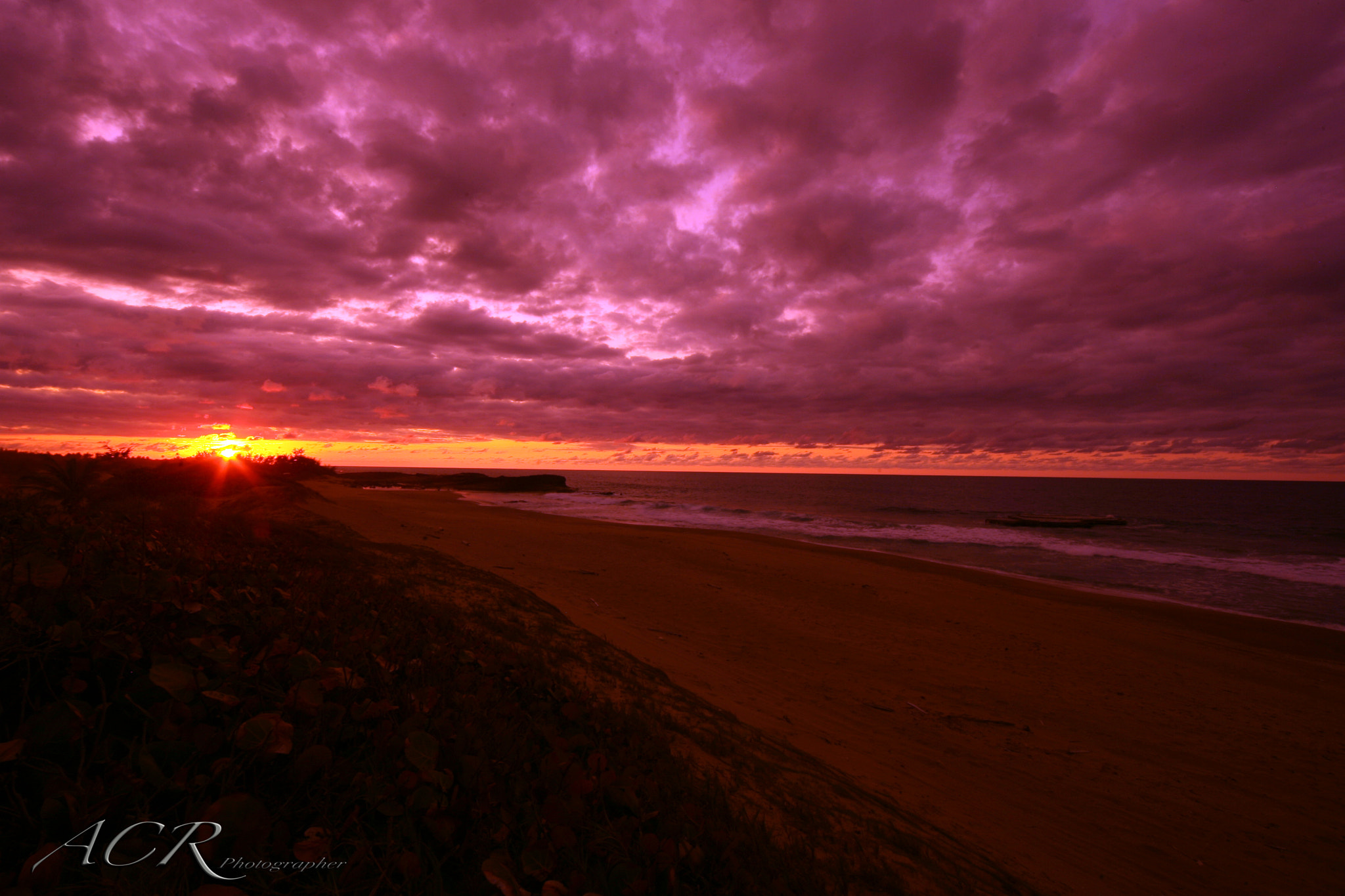 Canon EOS-1D Mark II N sample photo. Sunset at jobos photography